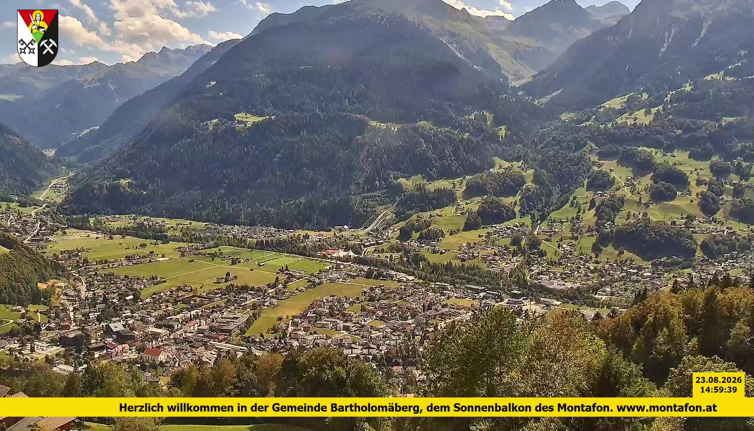 Bartholomäberg | Blick auf Schruns