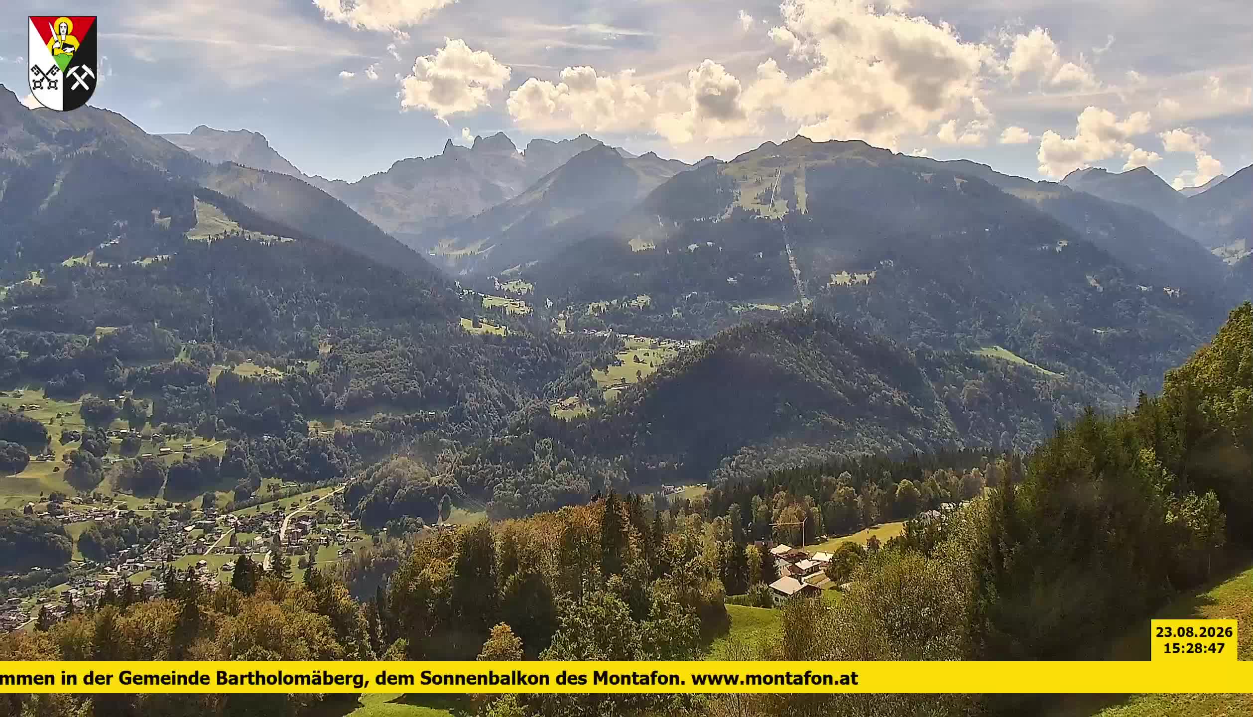 Bartholomäberg | Blick auf Schruns