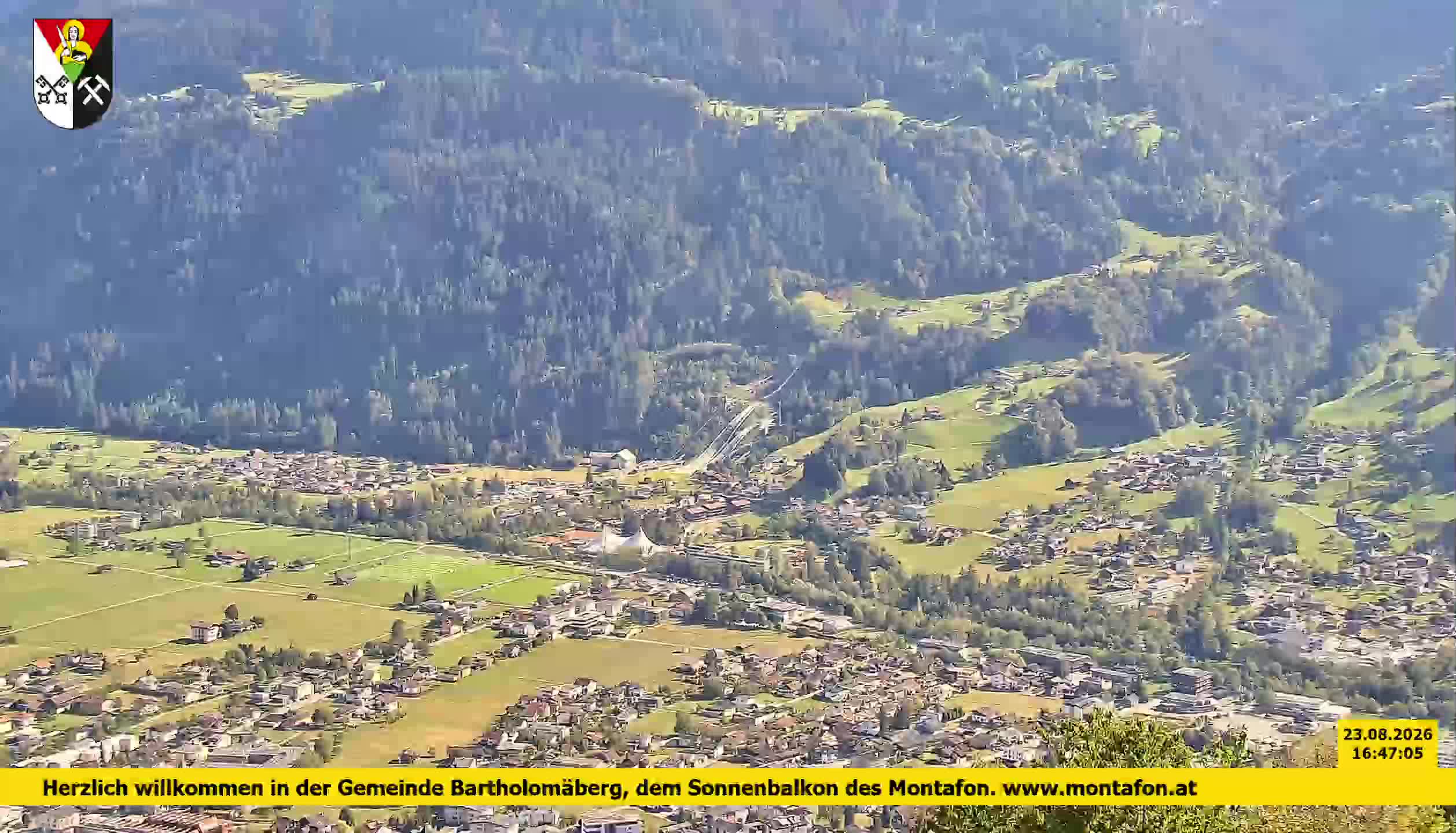 Bartholomäberg | Blick auf Schruns