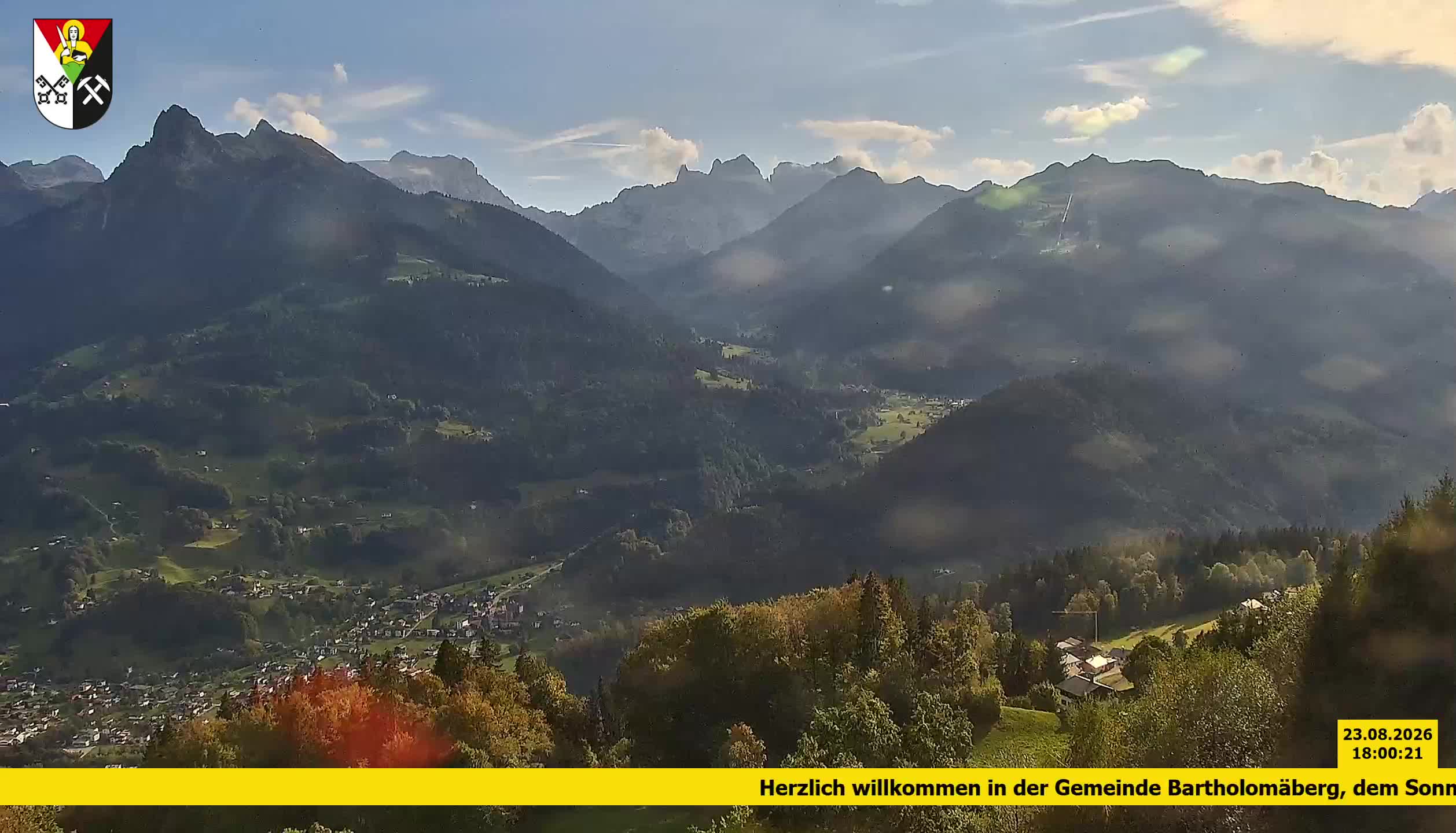 Bartholomäberg | Blick auf Schruns