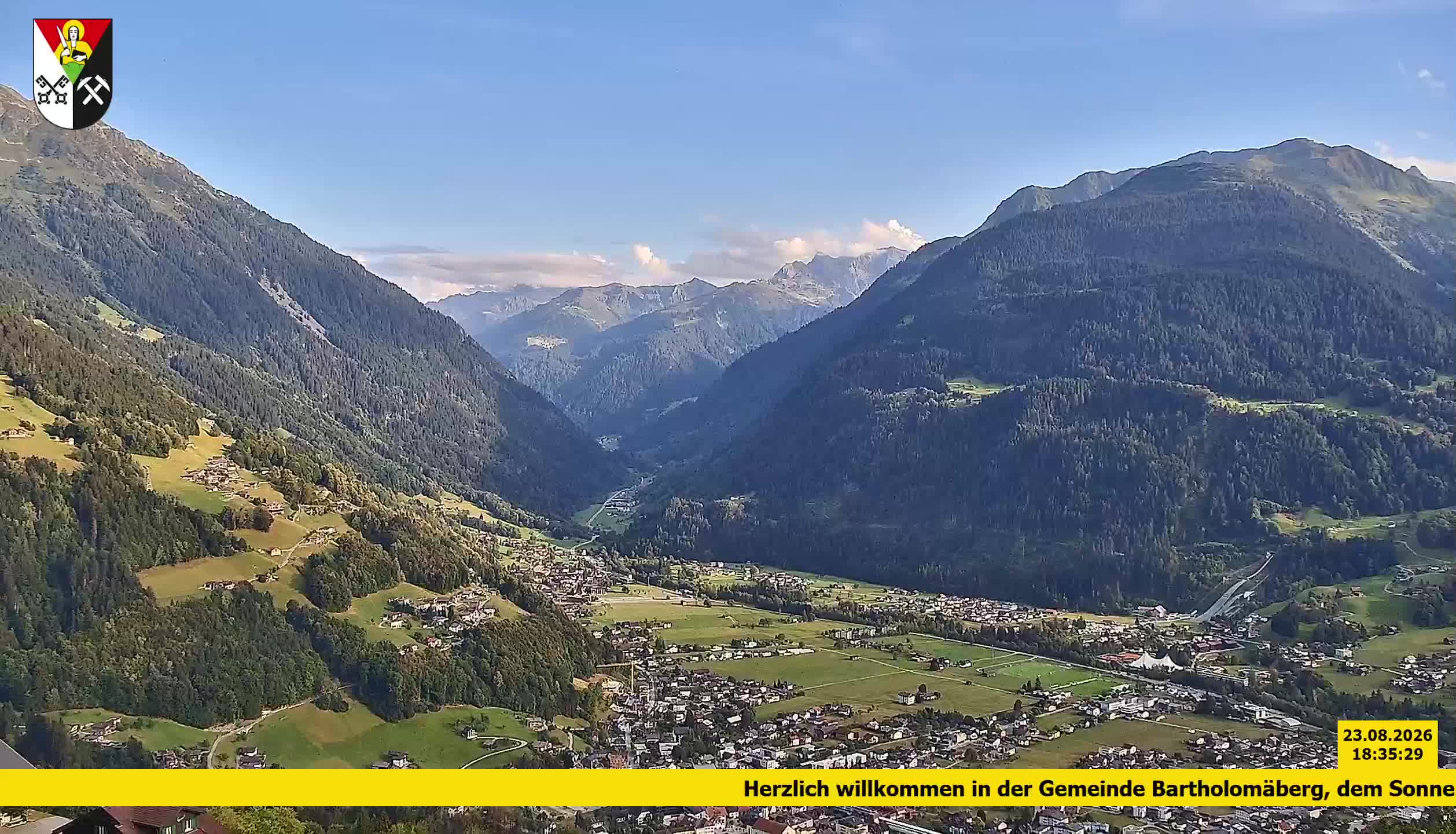 Bartholomäberg | Blick auf Schruns