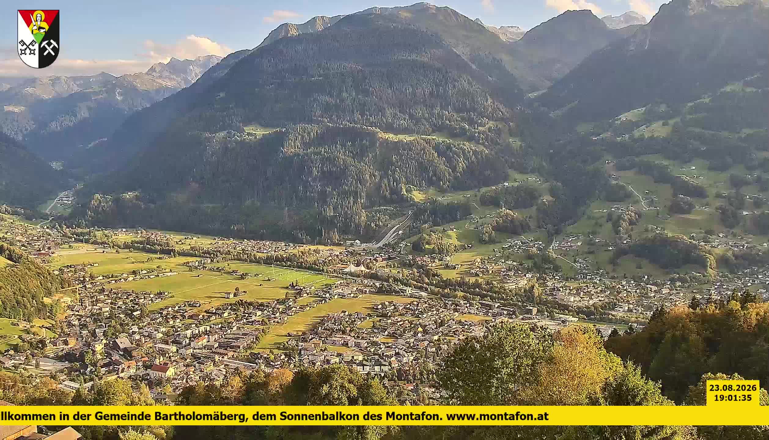 Bartholomäberg | Blick auf Schruns