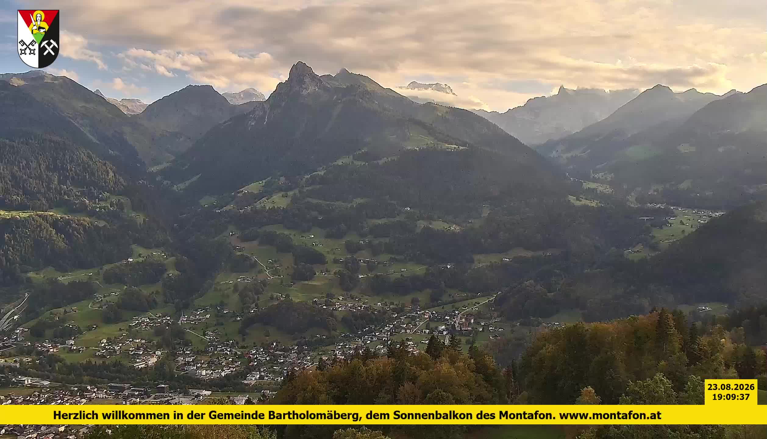Bartholomäberg | Blick auf Schruns