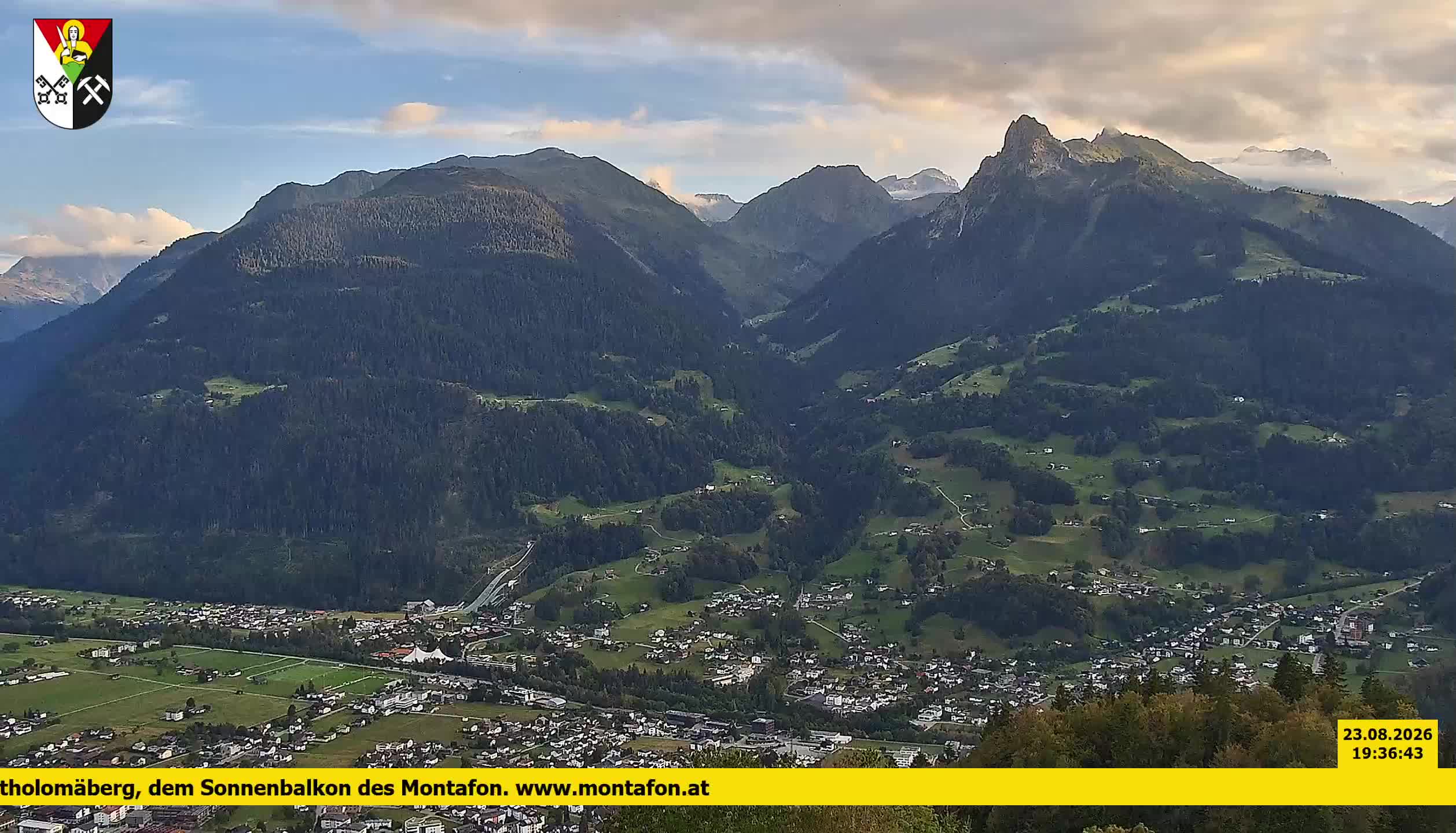 Bartholomäberg | Blick auf Schruns