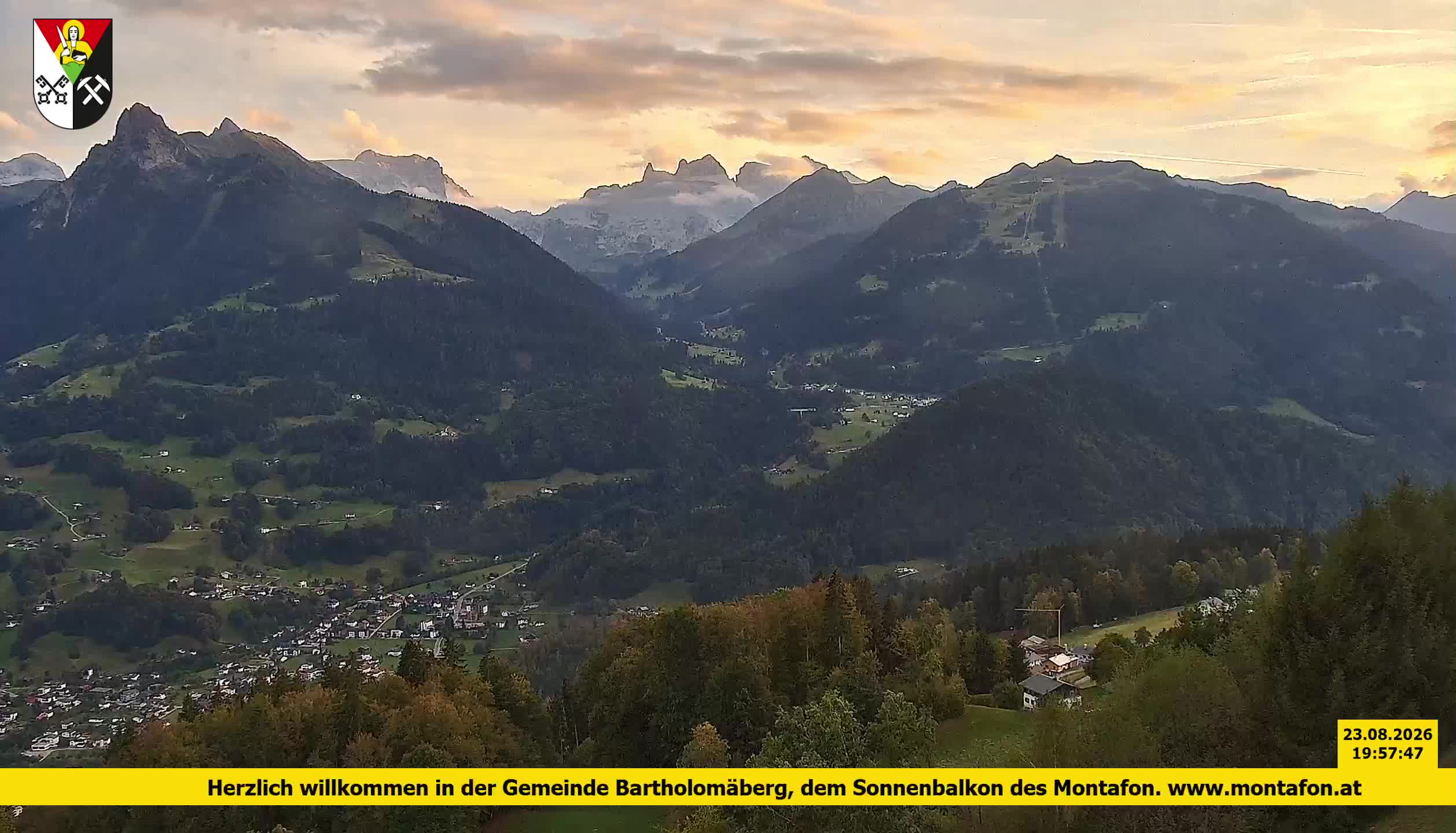 Bartholomäberg | Blick auf Schruns