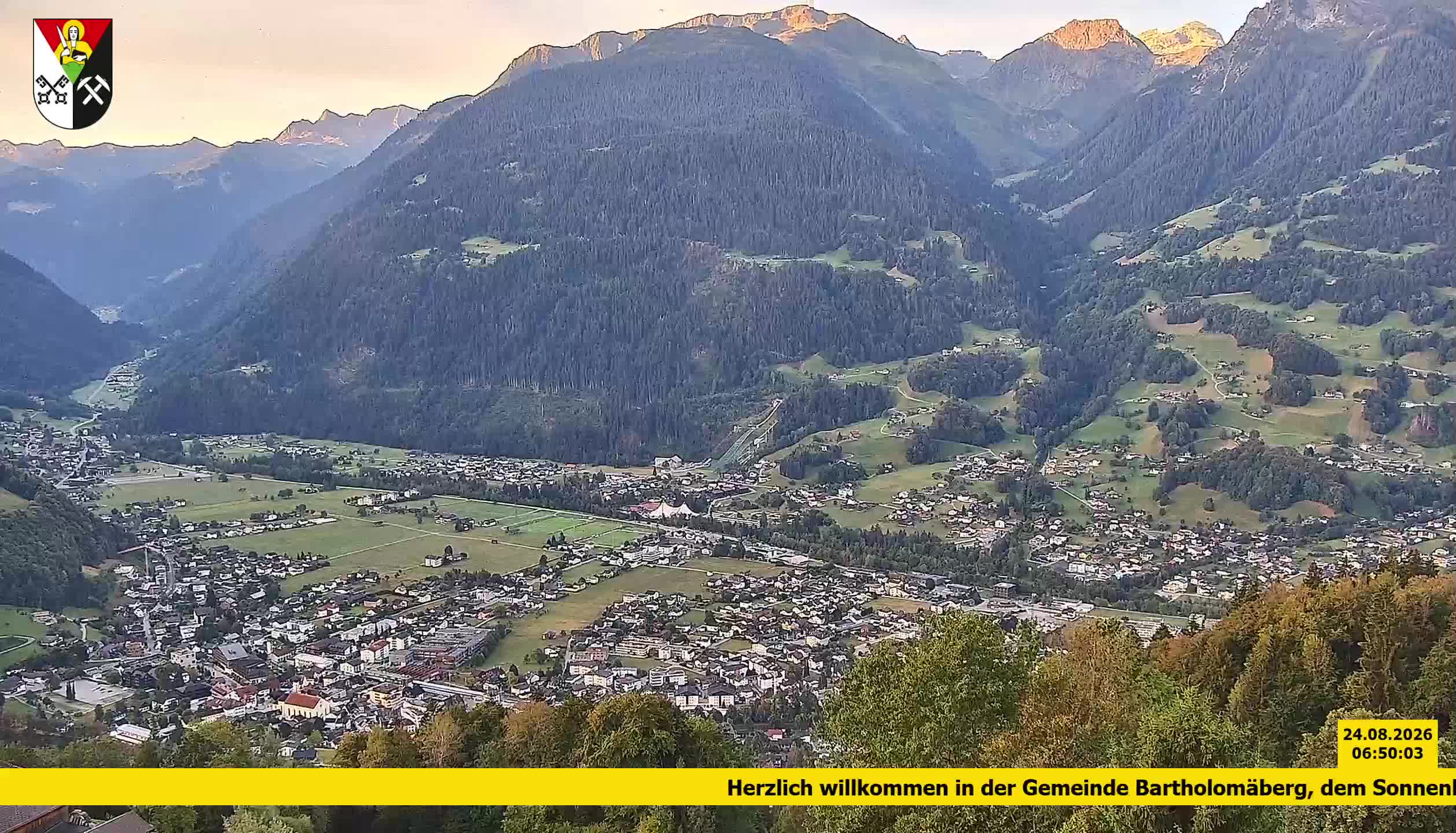Bartholomäberg | Blick auf Schruns