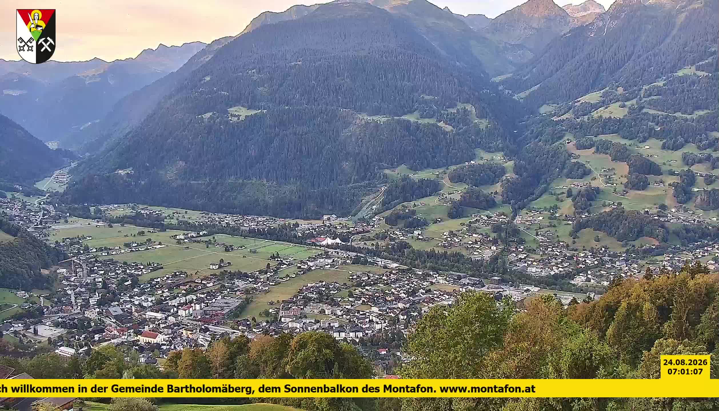 Bartholomäberg | Blick auf Schruns