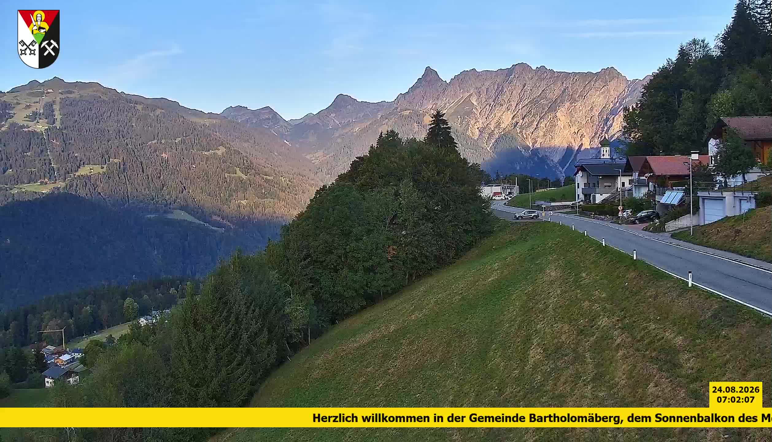 Bartholomäberg | Blick auf Schruns