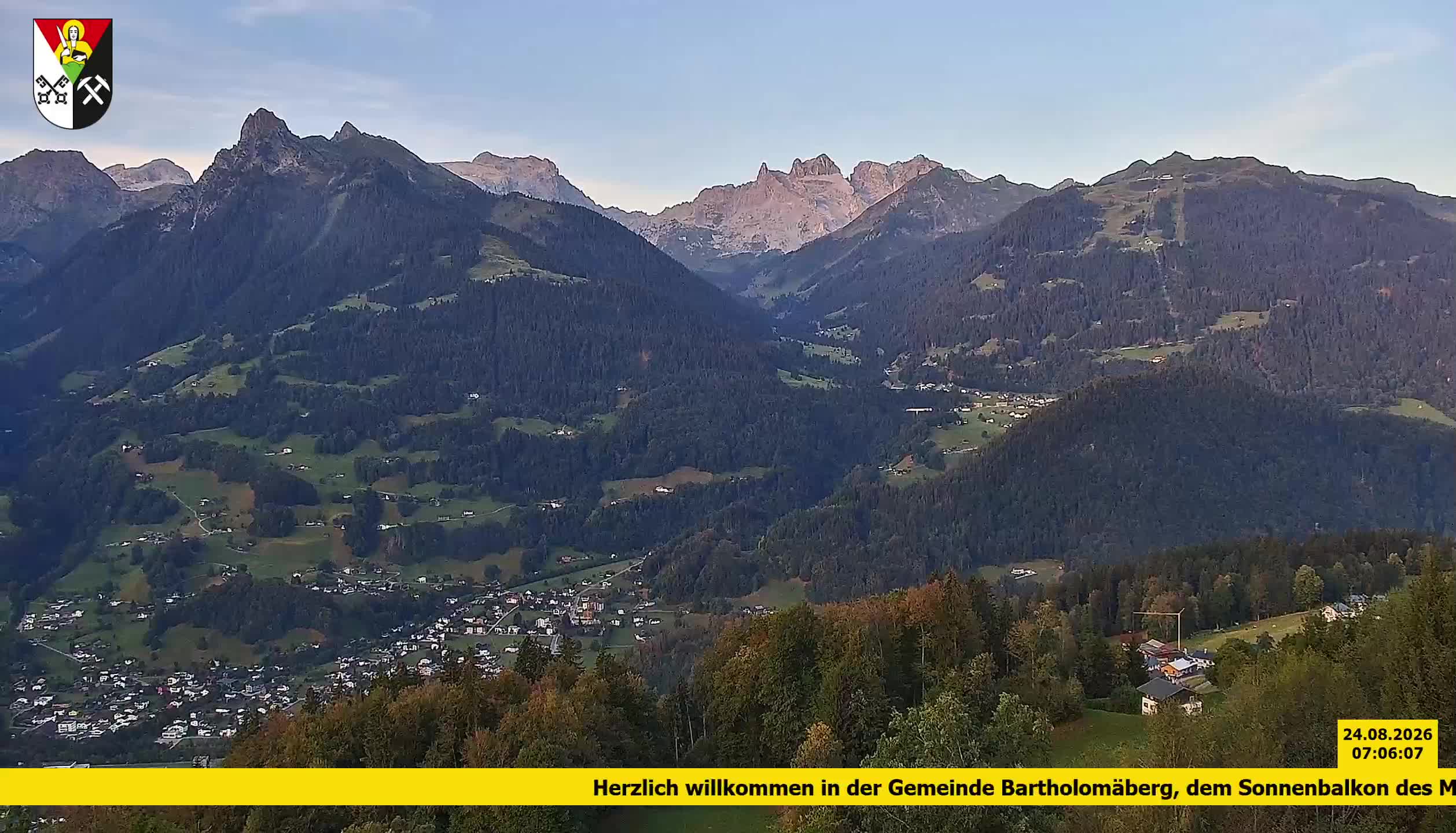 Bartholomäberg | Blick auf Schruns