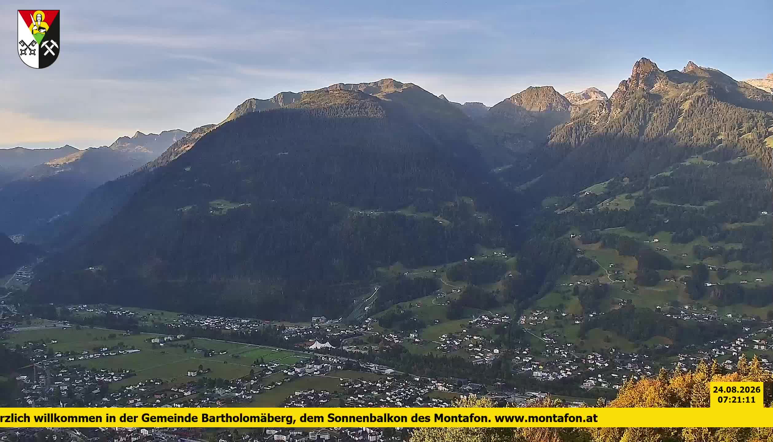 Bartholomäberg | Blick auf Schruns