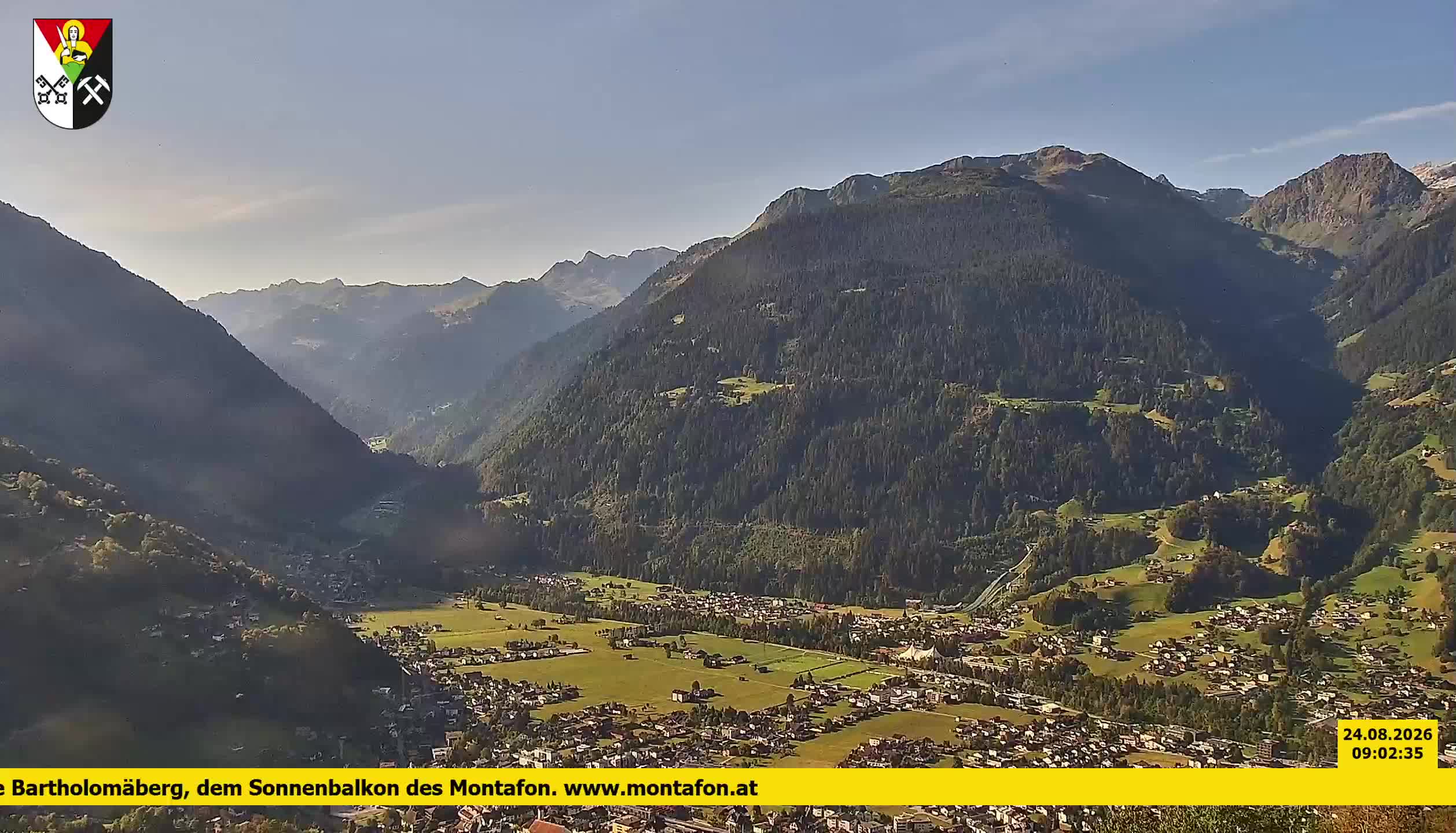 Bartholomäberg | Blick auf Schruns