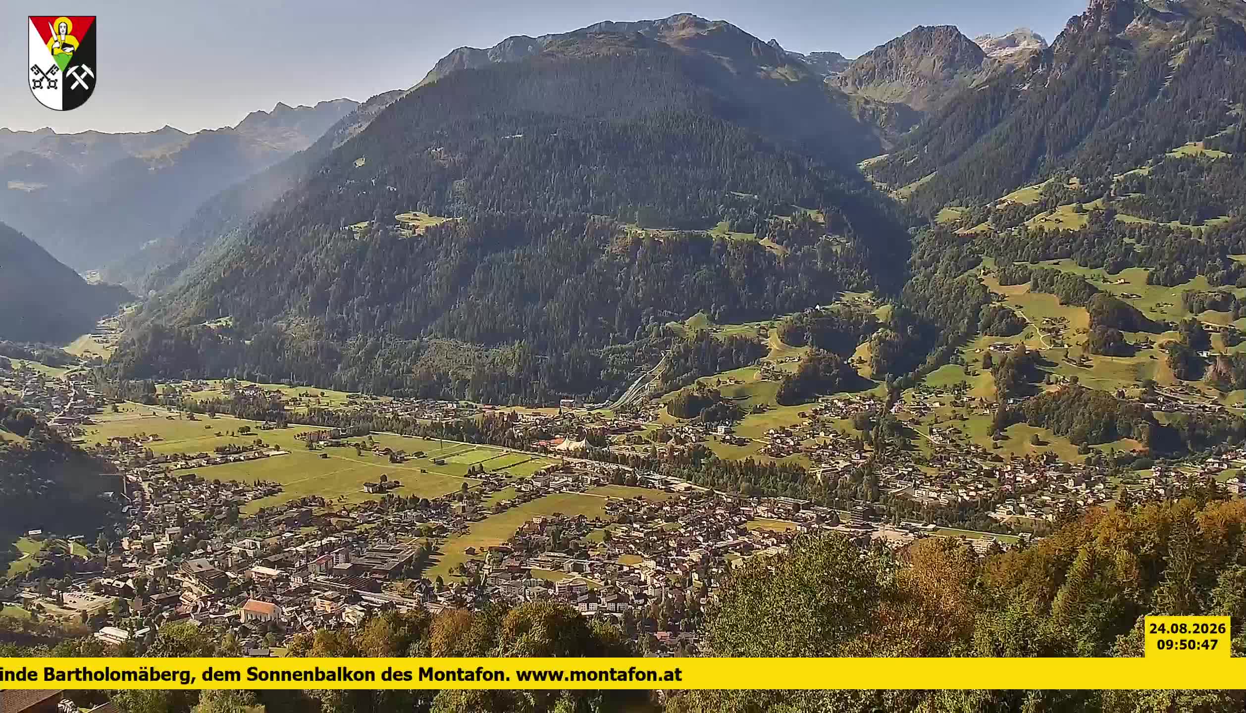 Bartholomäberg | Blick auf Schruns