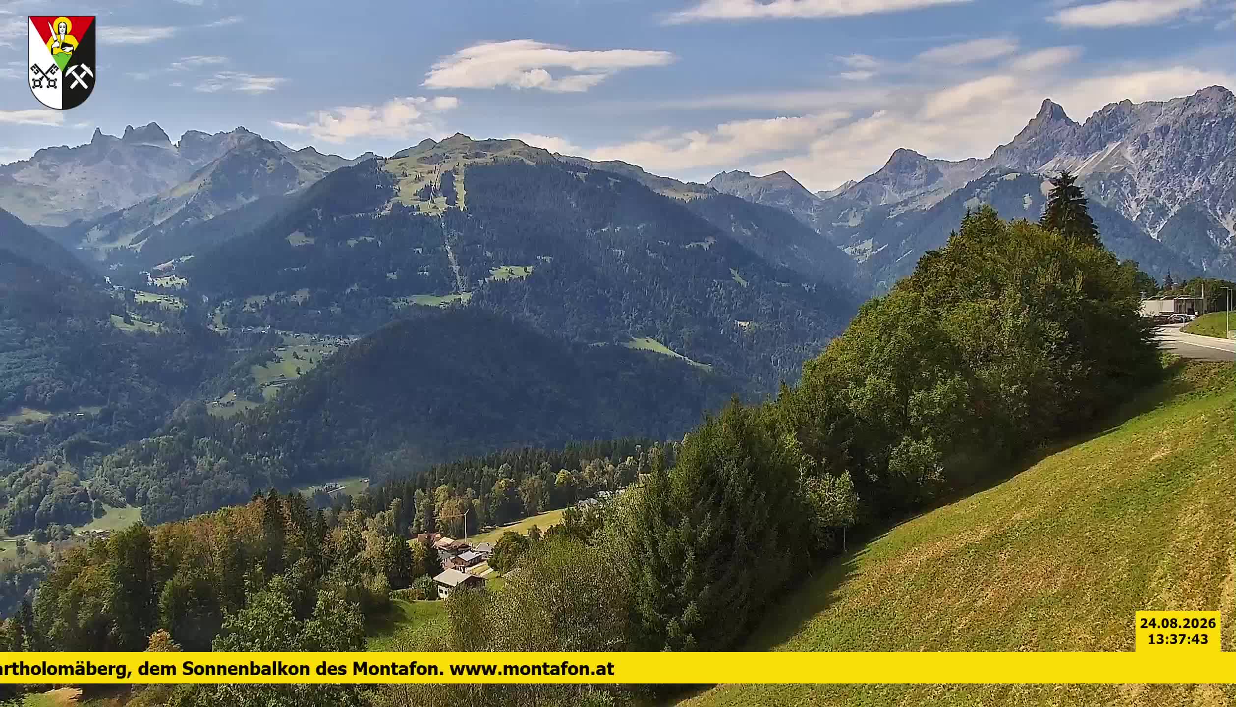 Bartholomäberg | Blick auf Schruns