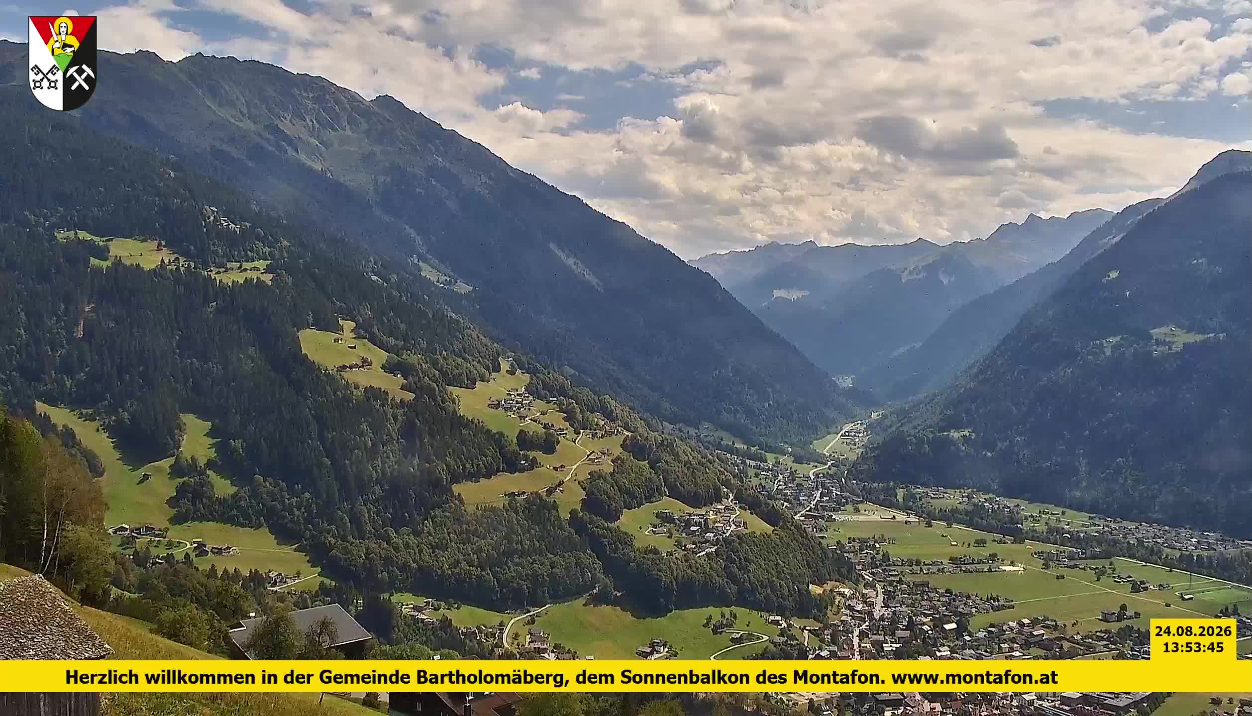 Bartholomäberg | Blick auf Schruns