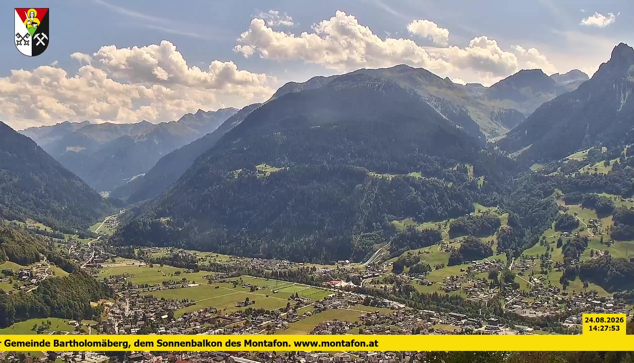 Bartholomäberg | Blick auf Schruns