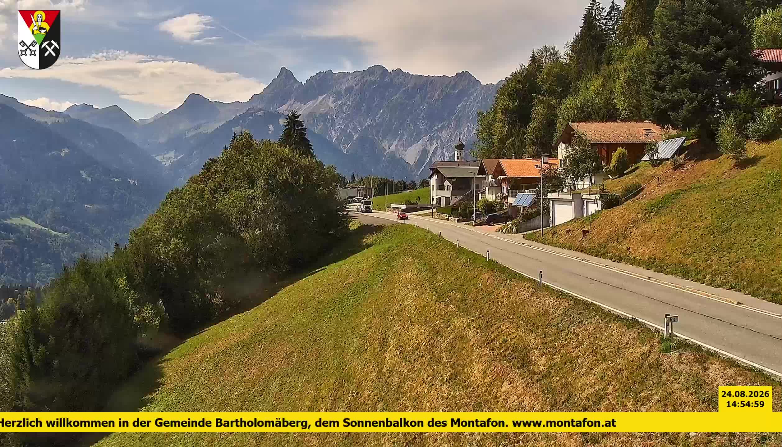 Bartholomäberg | Blick auf Schruns