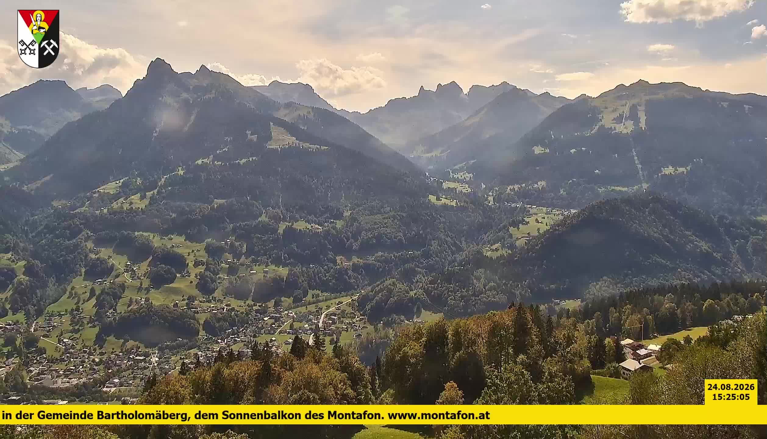 Bartholomäberg | Blick auf Schruns