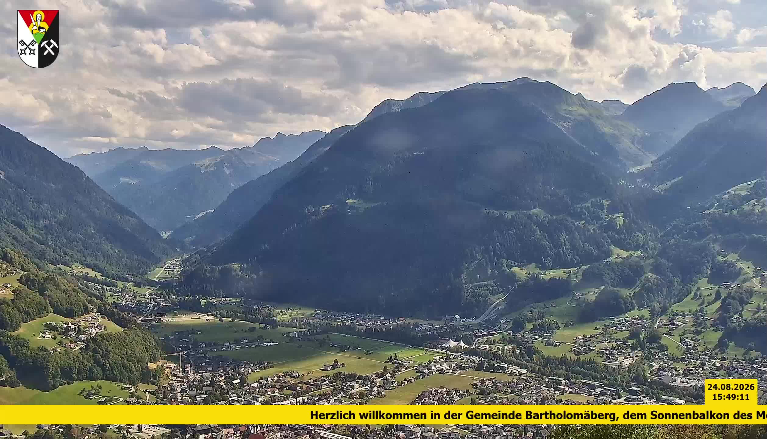 Bartholomäberg | Blick auf Schruns