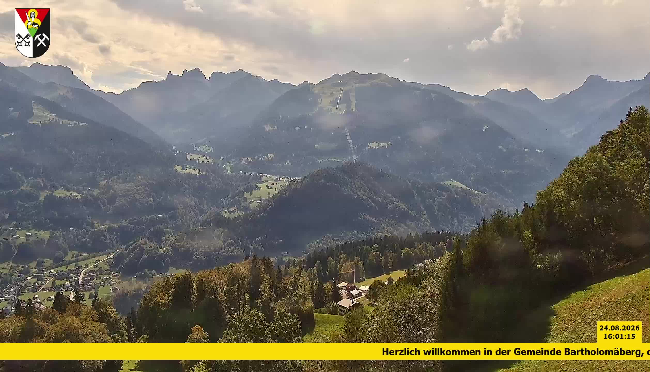 Bartholomäberg | Blick auf Schruns
