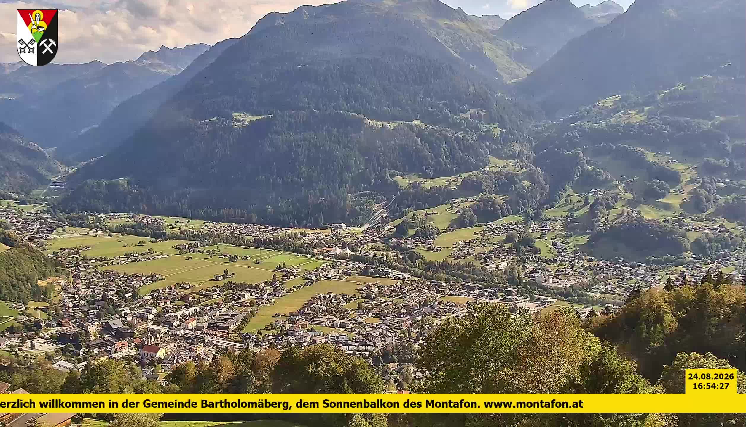 Bartholomäberg | Blick auf Schruns