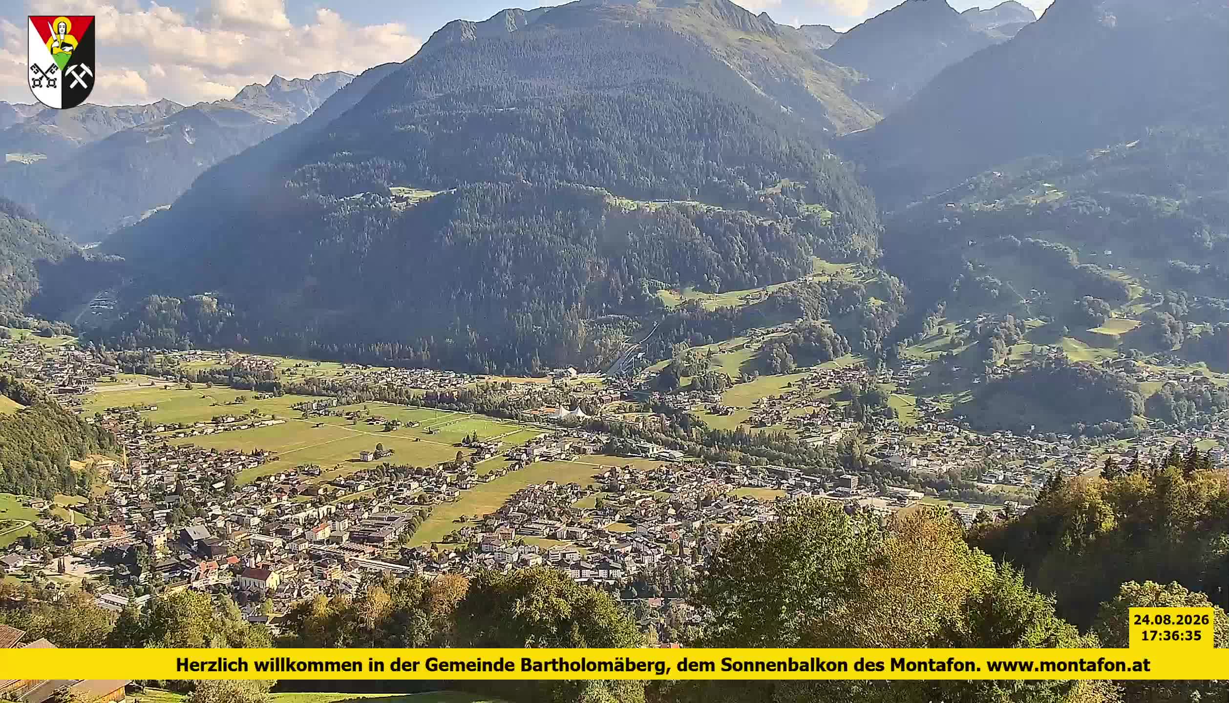 Bartholomäberg | Blick auf Schruns