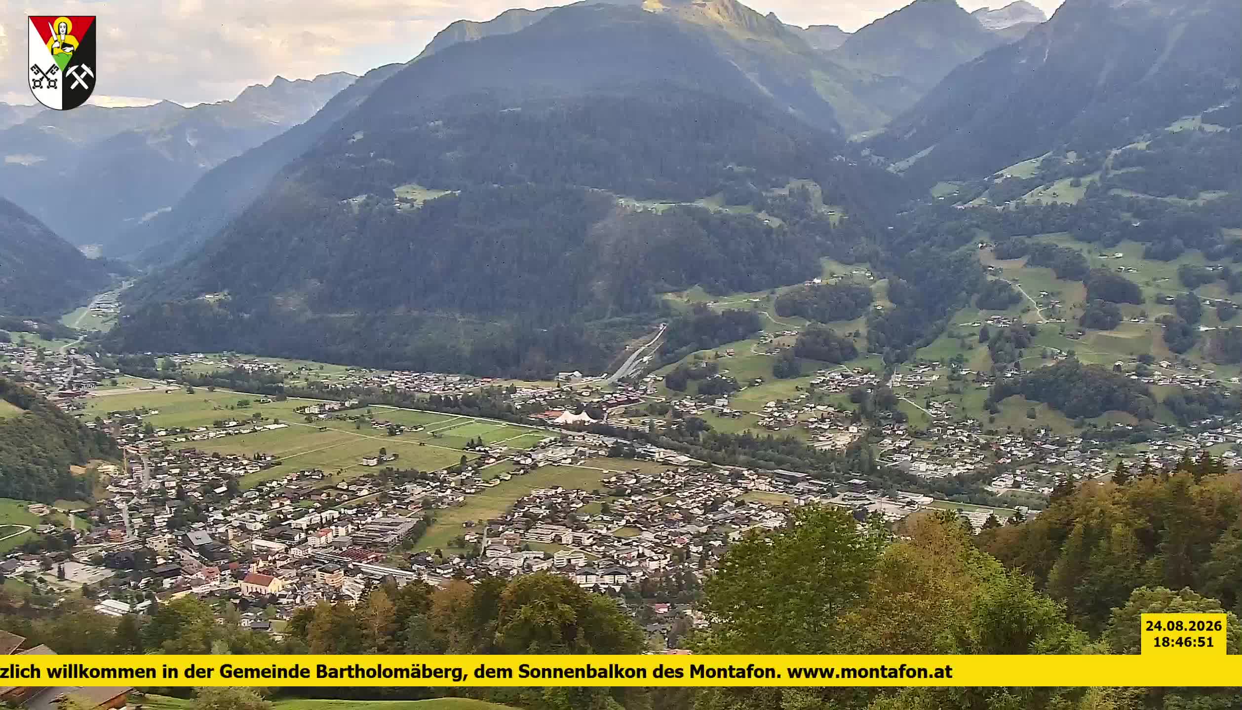Bartholomäberg | Blick auf Schruns