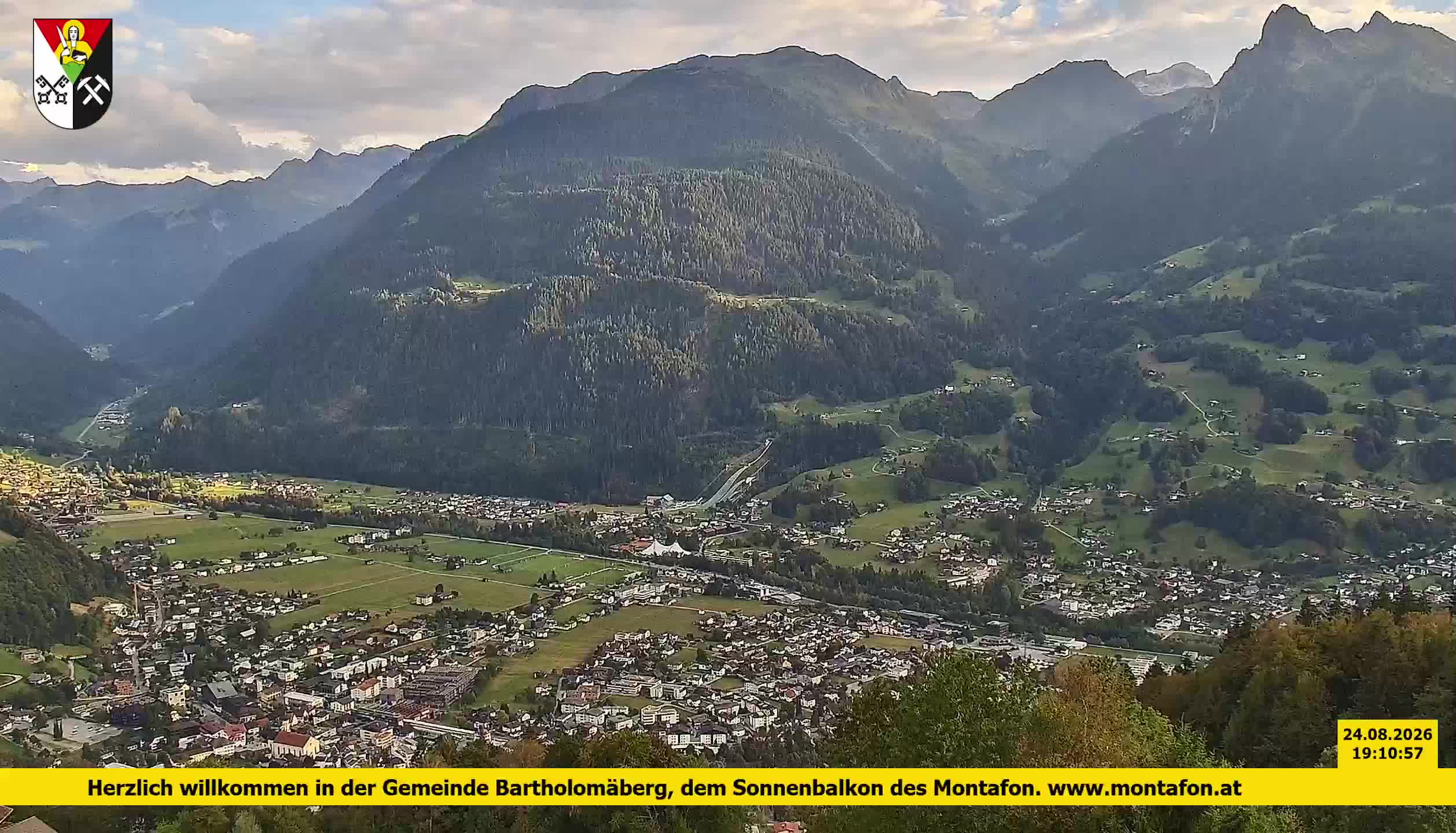Bartholomäberg | Blick auf Schruns