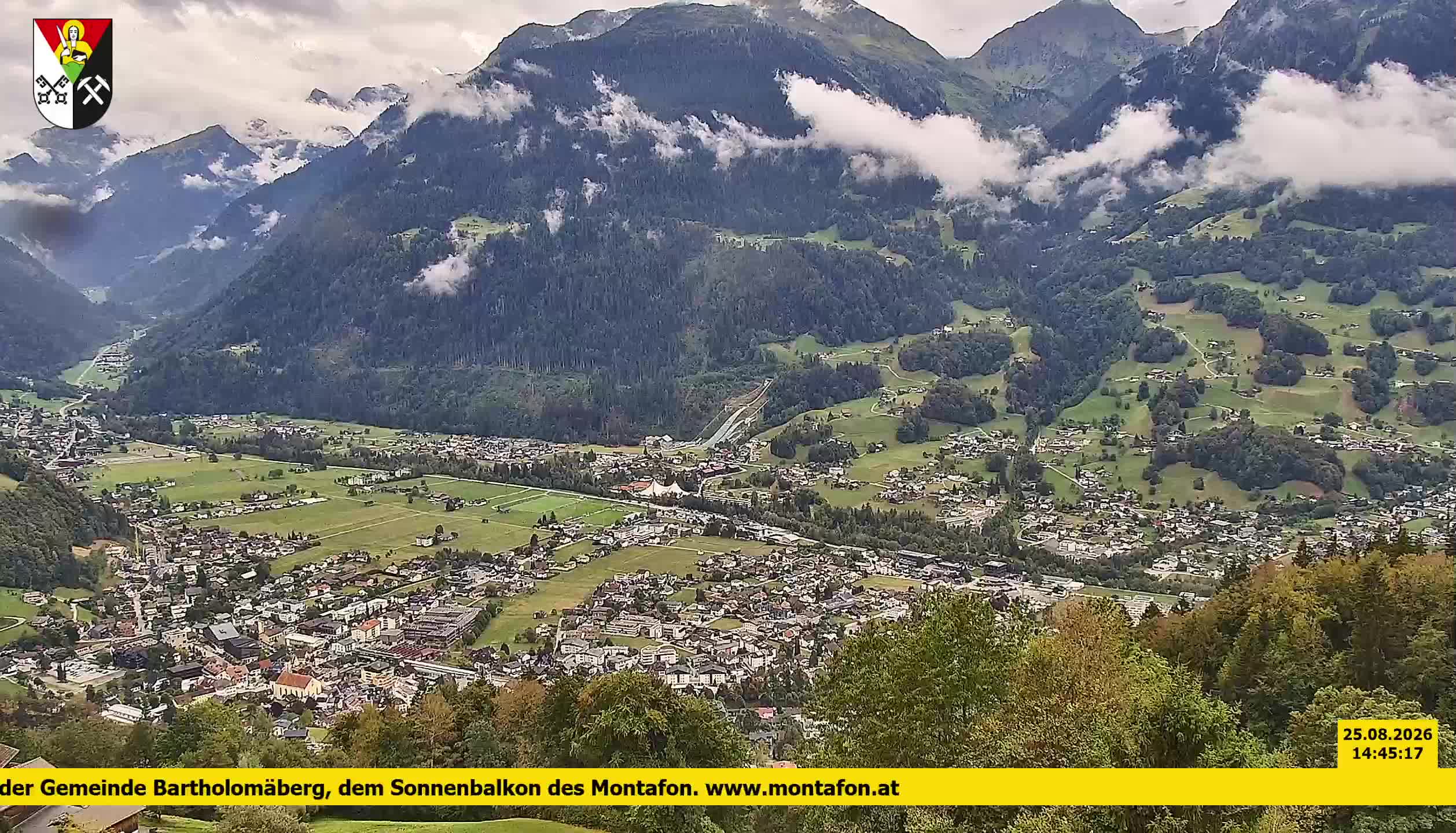 Bartholomäberg | Blick auf Schruns