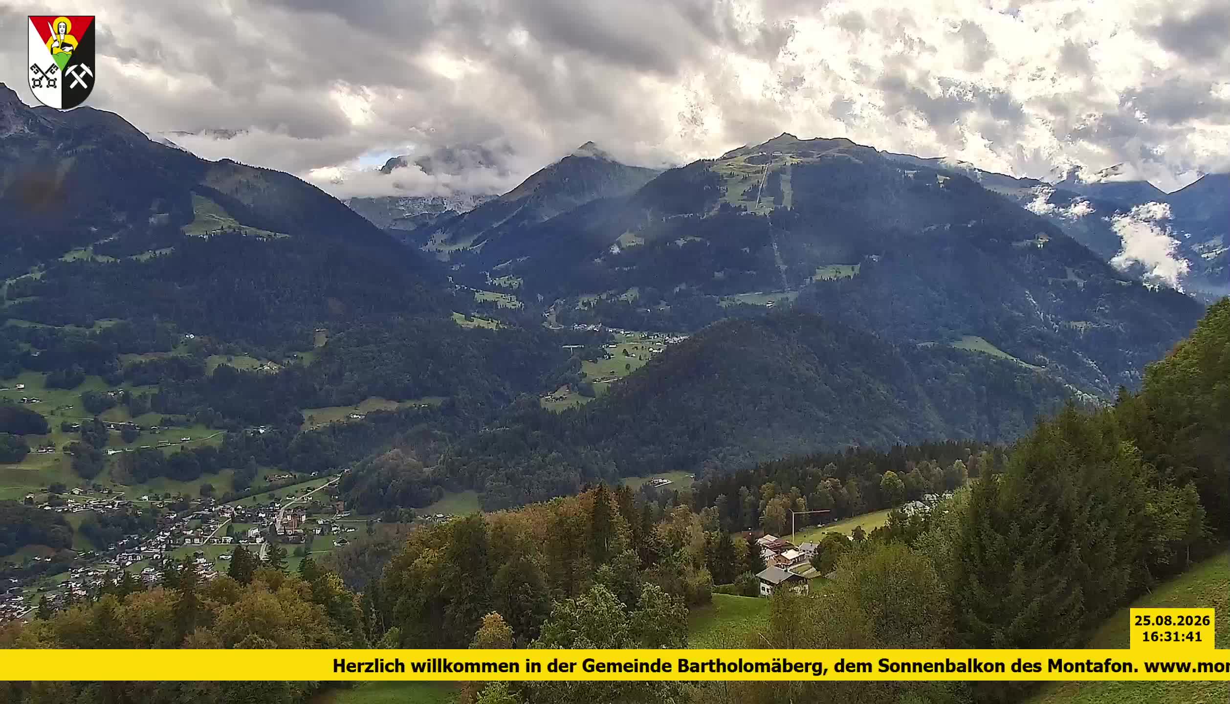 Bartholomäberg | Blick auf Schruns