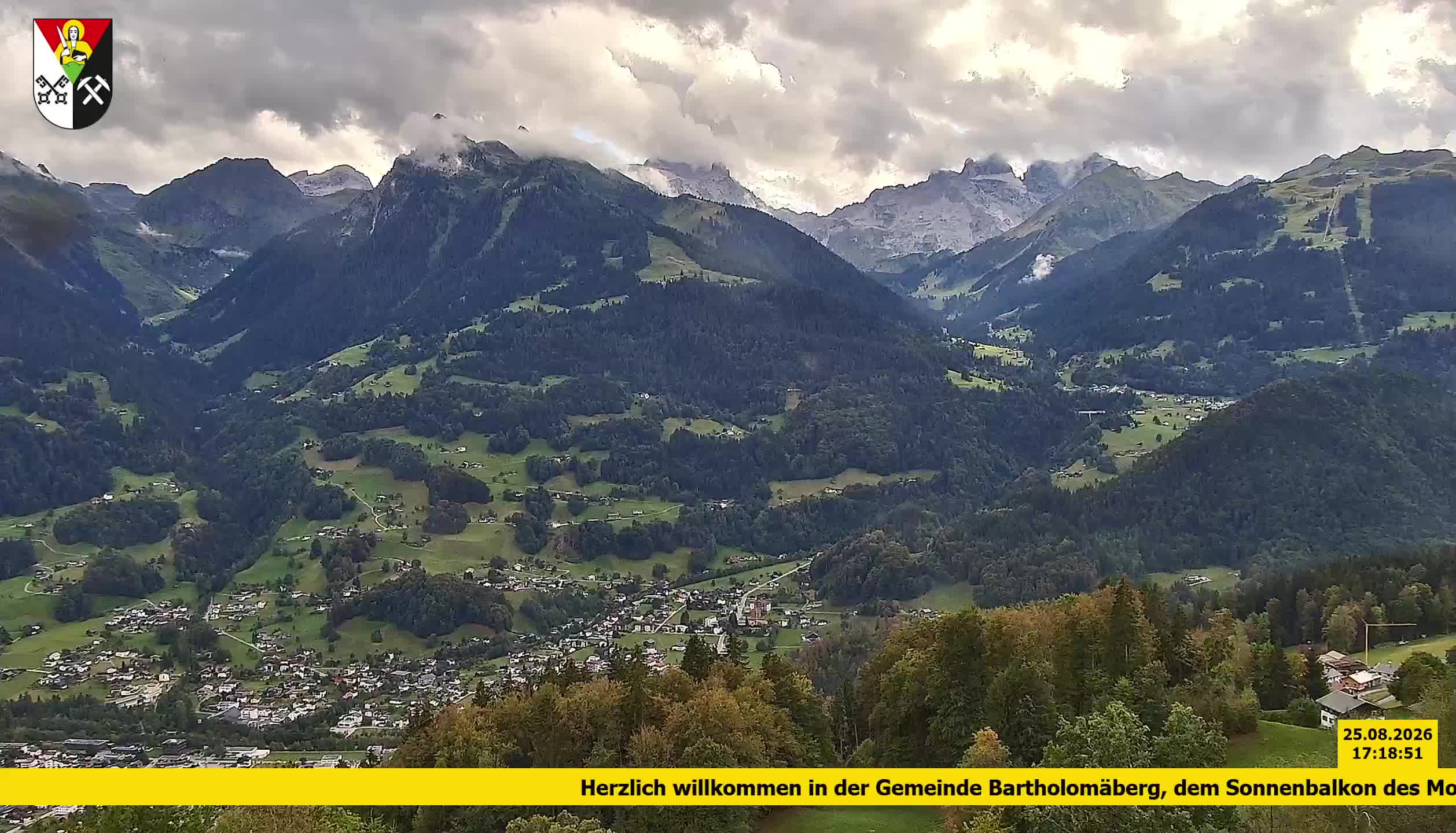 Bartholomäberg | Blick auf Schruns