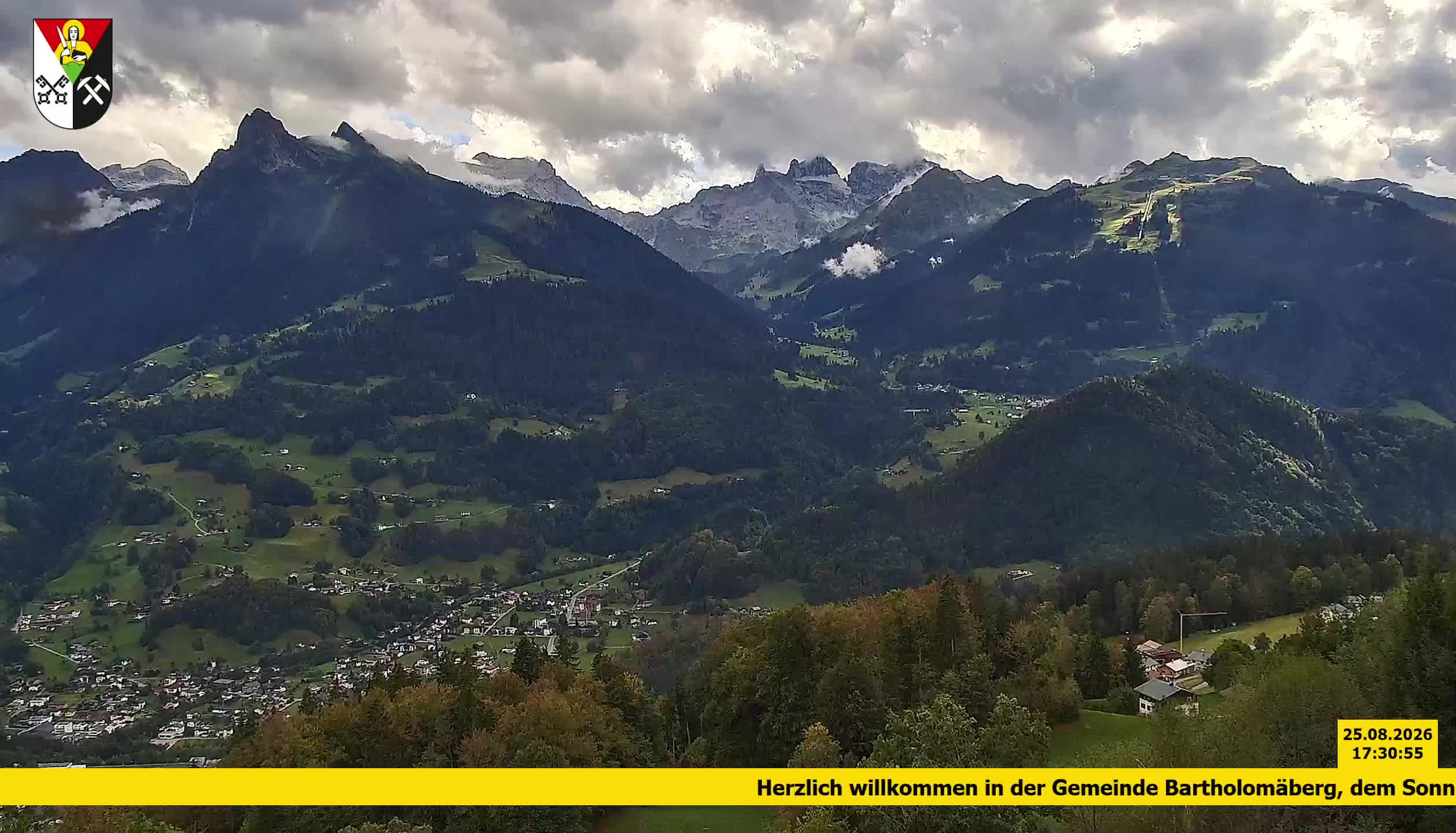Bartholomäberg | Blick auf Schruns