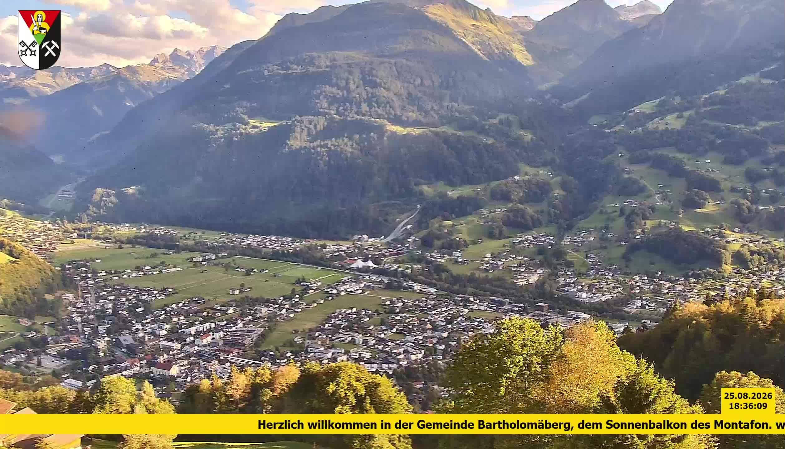 Bartholomäberg | Blick auf Schruns