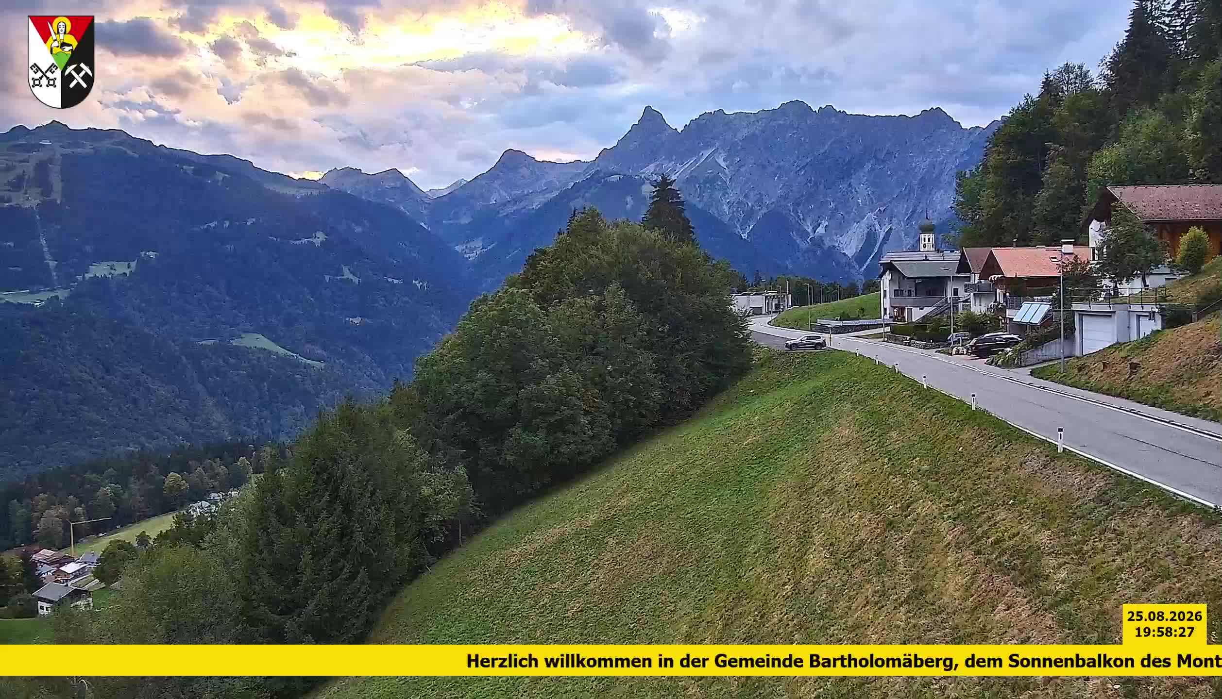 Bartholomäberg | Blick auf Schruns