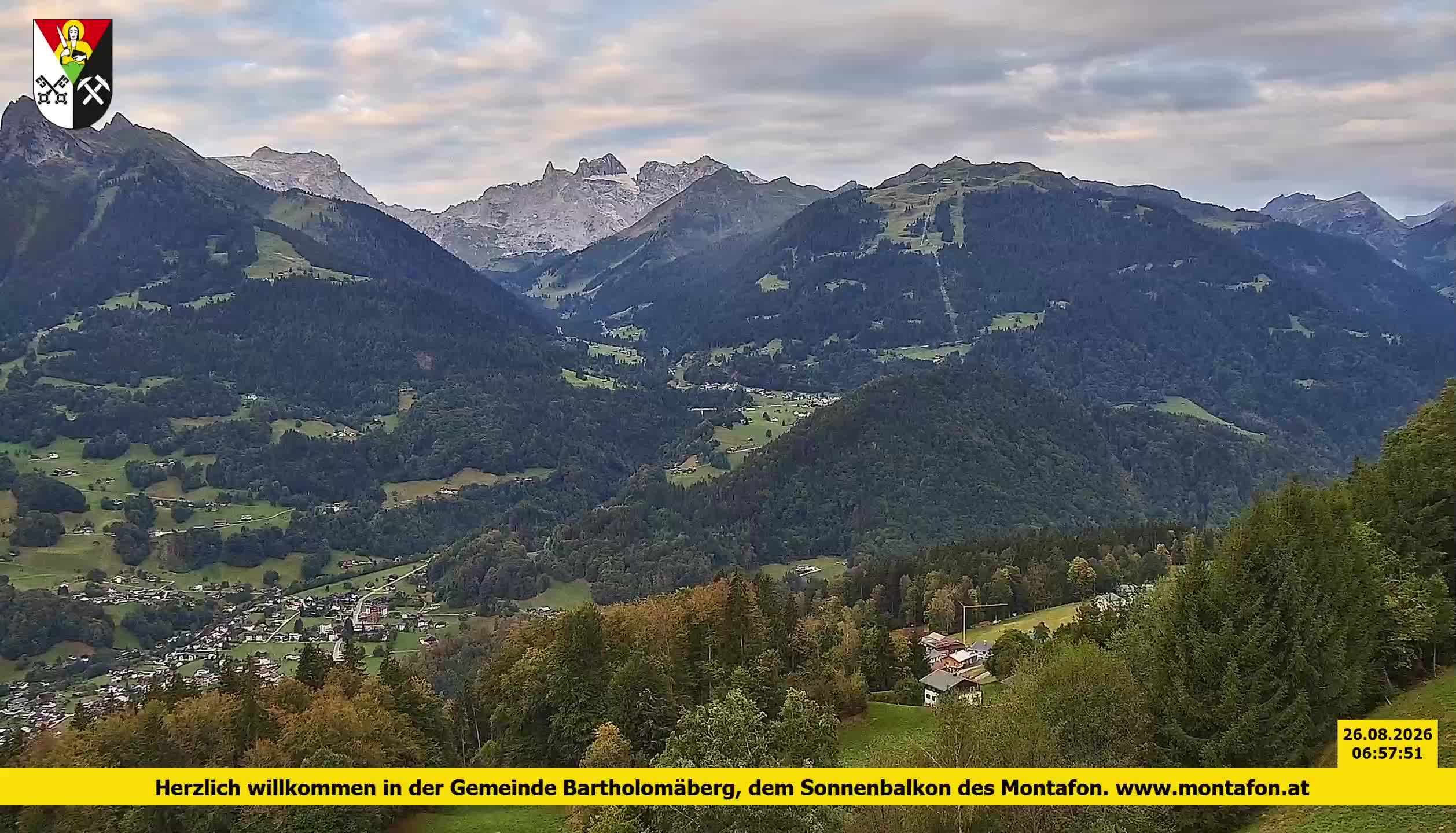 Bartholomäberg | Blick auf Schruns