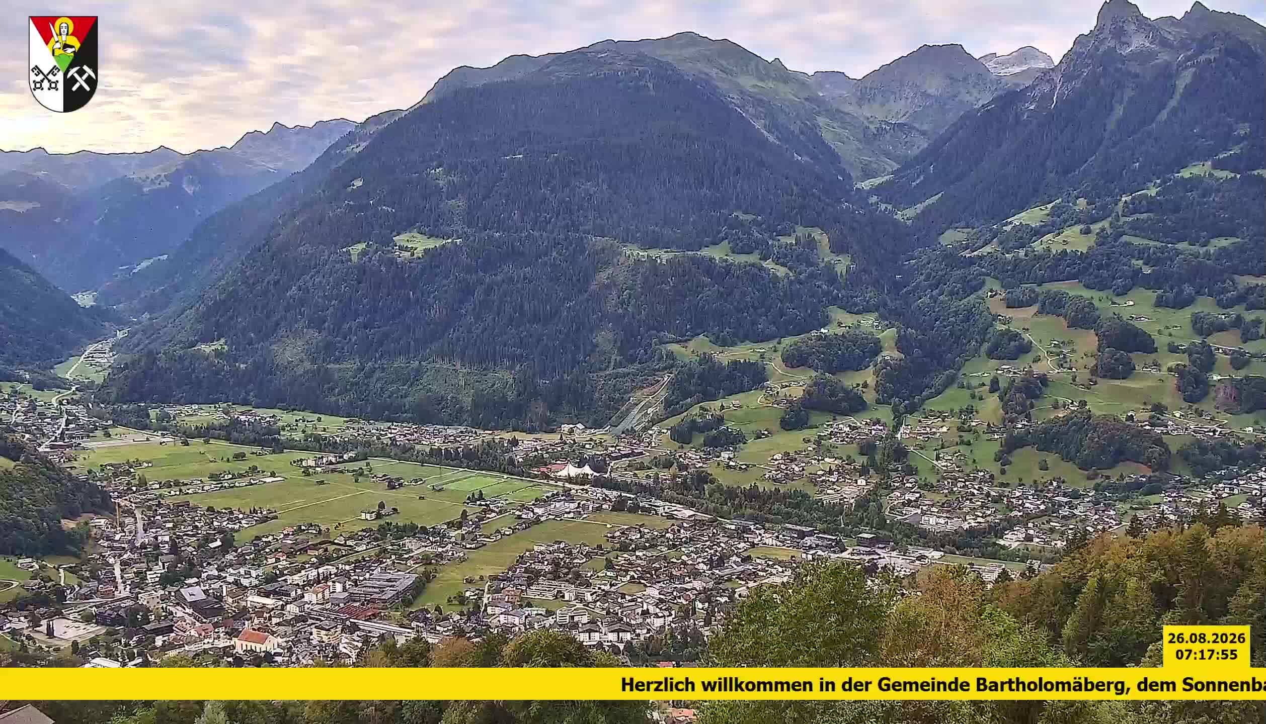 Bartholomäberg | Blick auf Schruns