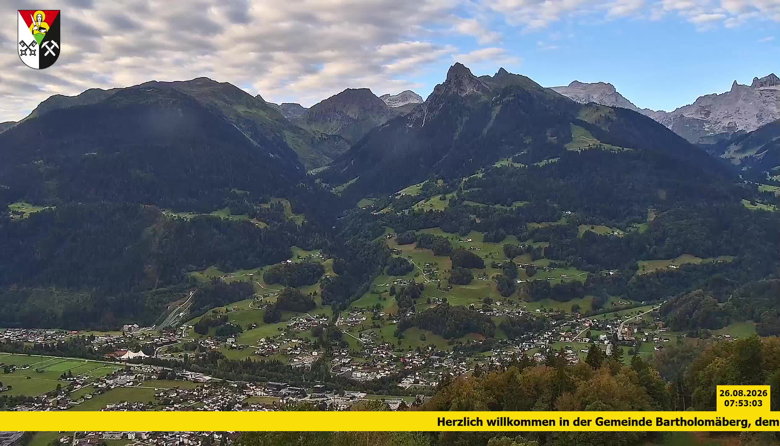 Bartholomäberg | Blick auf Schruns