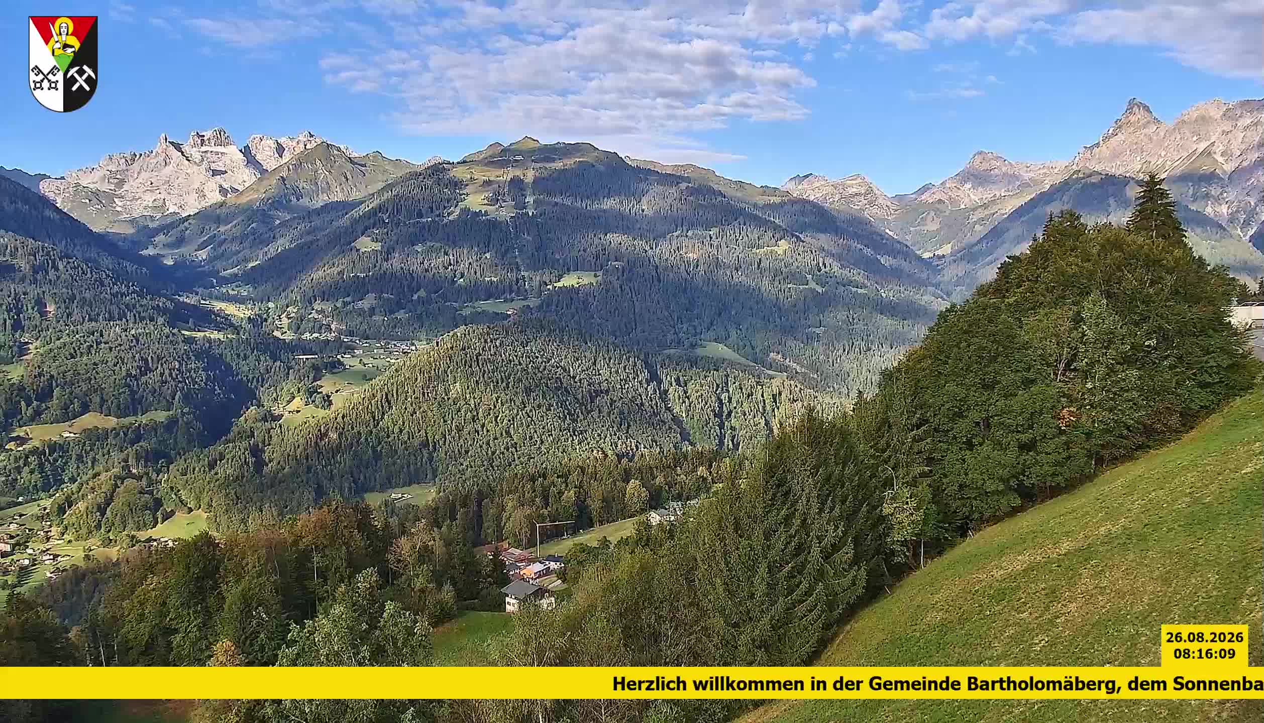 Bartholomäberg | Blick auf Schruns