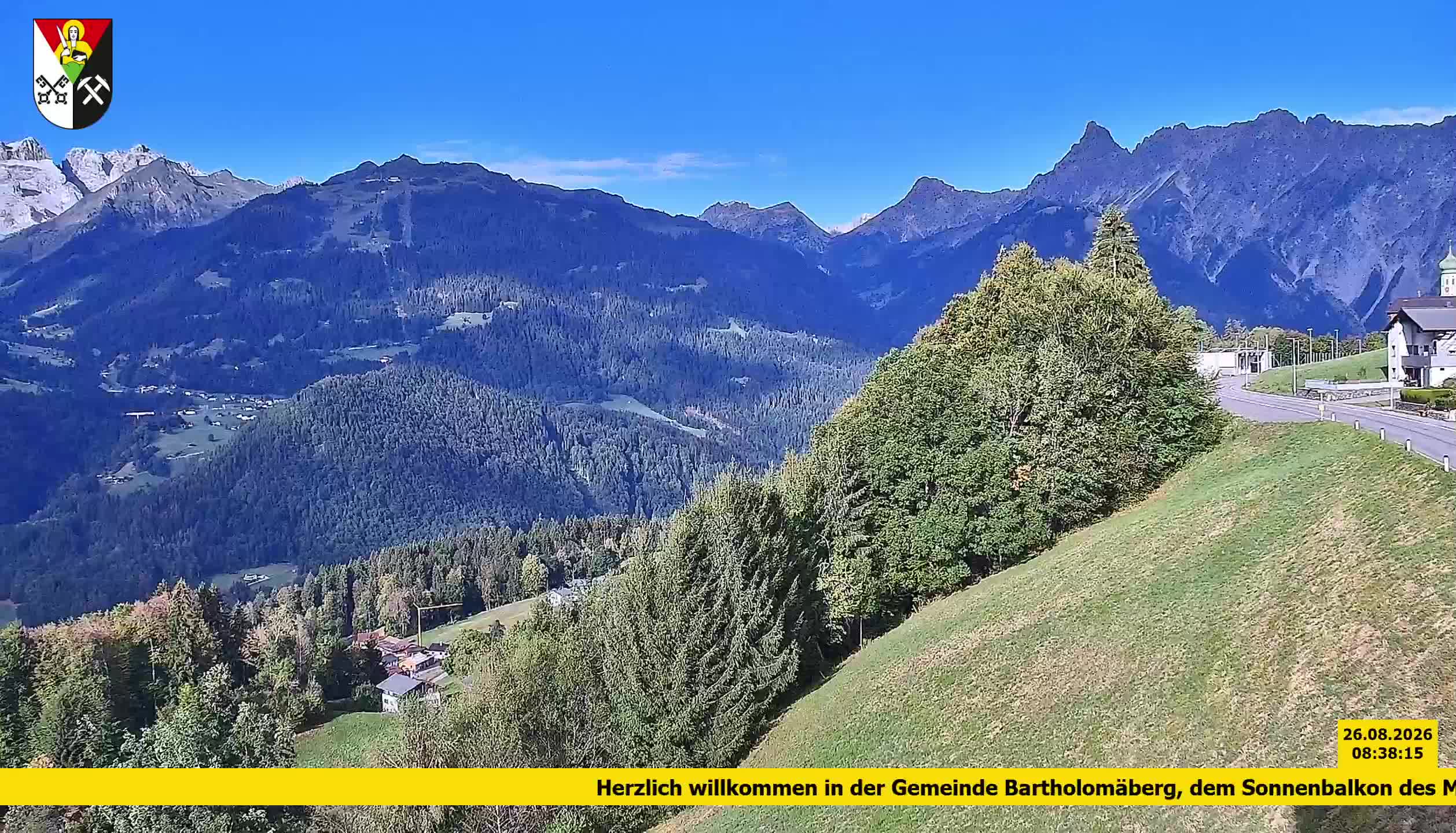 Bartholomäberg | Blick auf Schruns