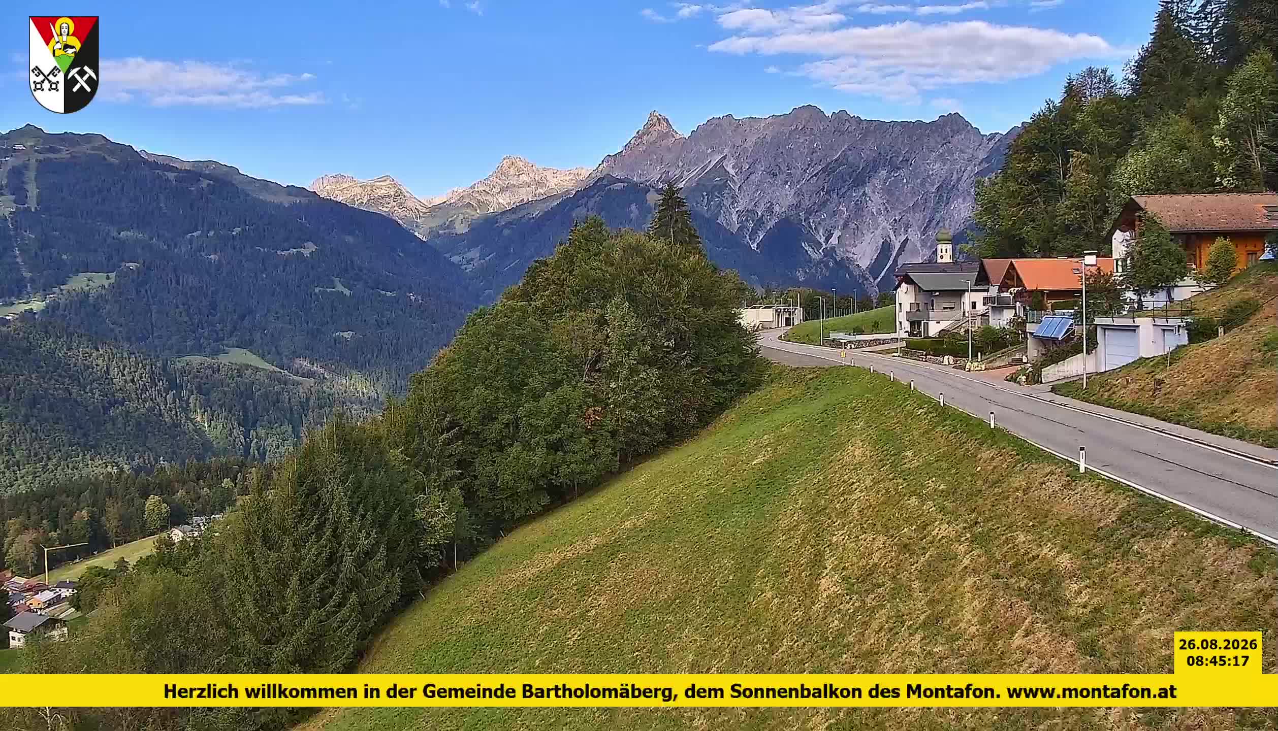 Bartholomäberg | Blick auf Schruns