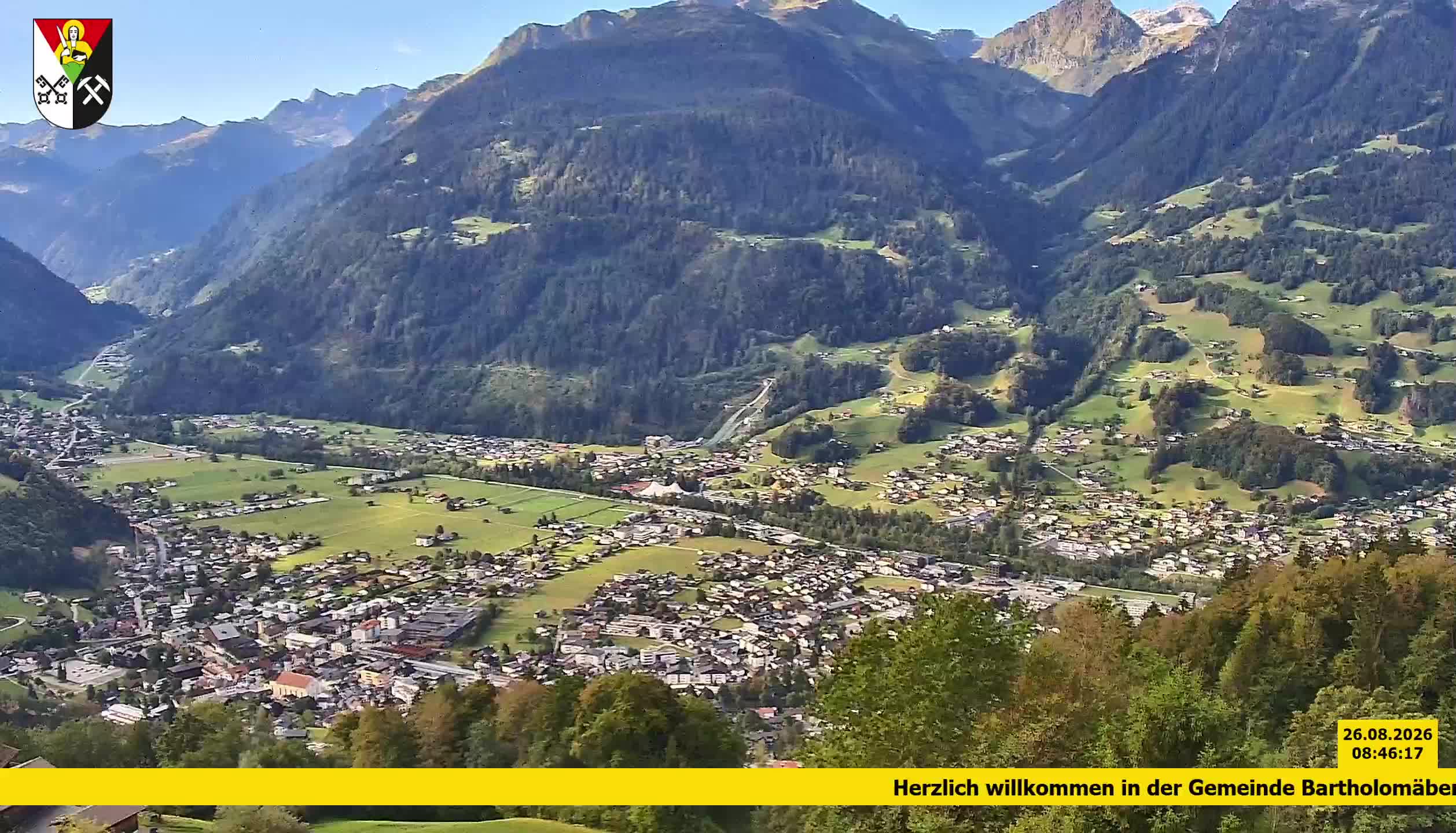 Bartholomäberg | Blick auf Schruns