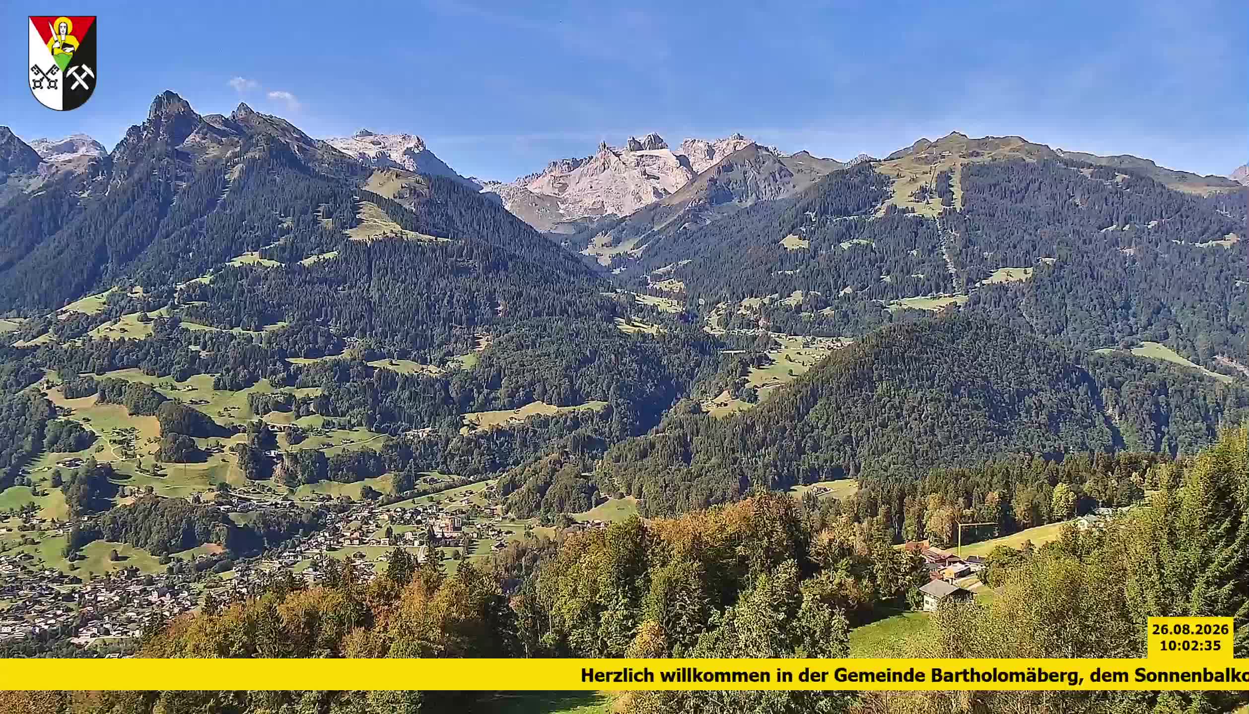 Bartholomäberg | Blick auf Schruns