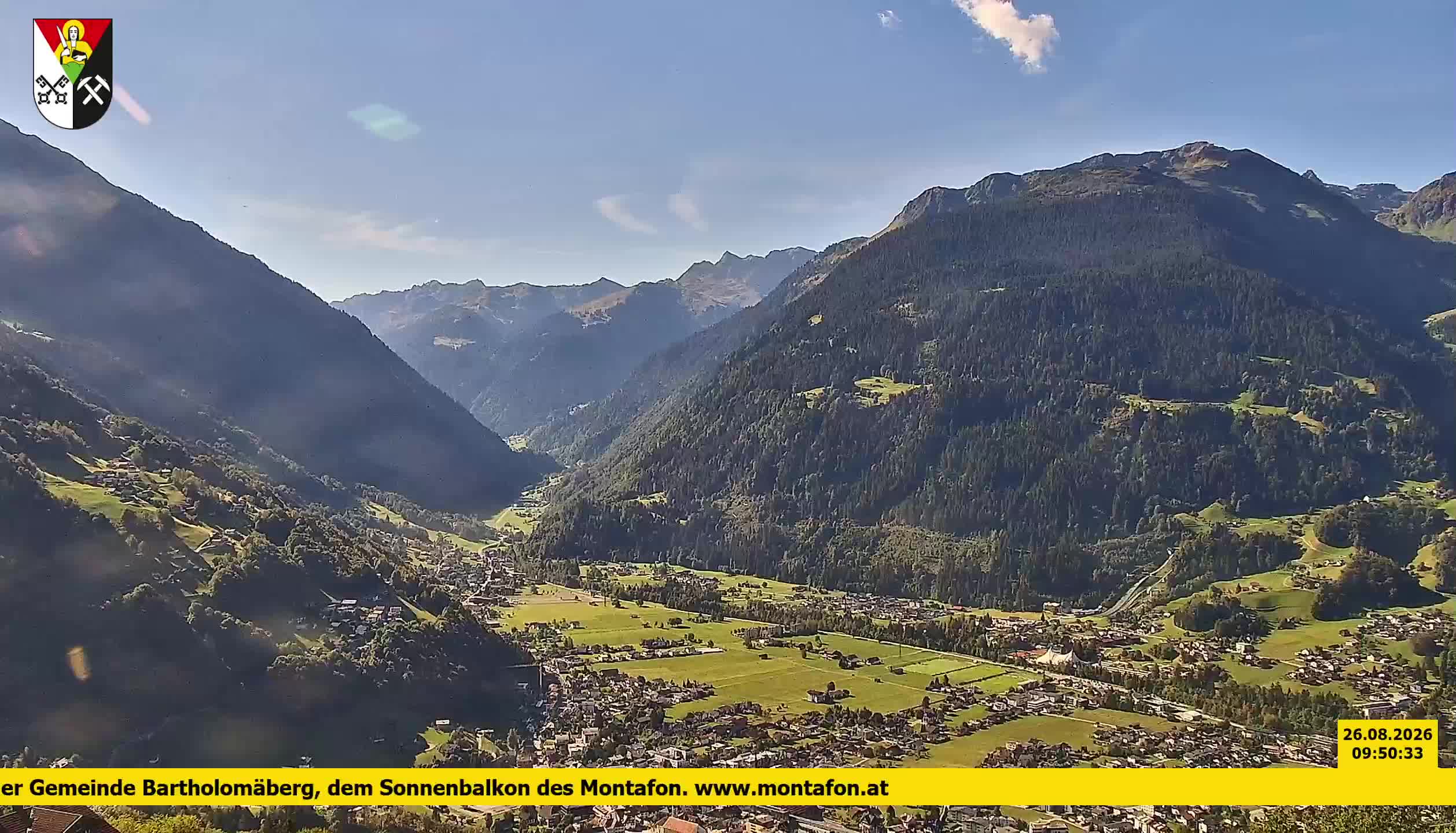 Bartholomäberg | Blick auf Schruns