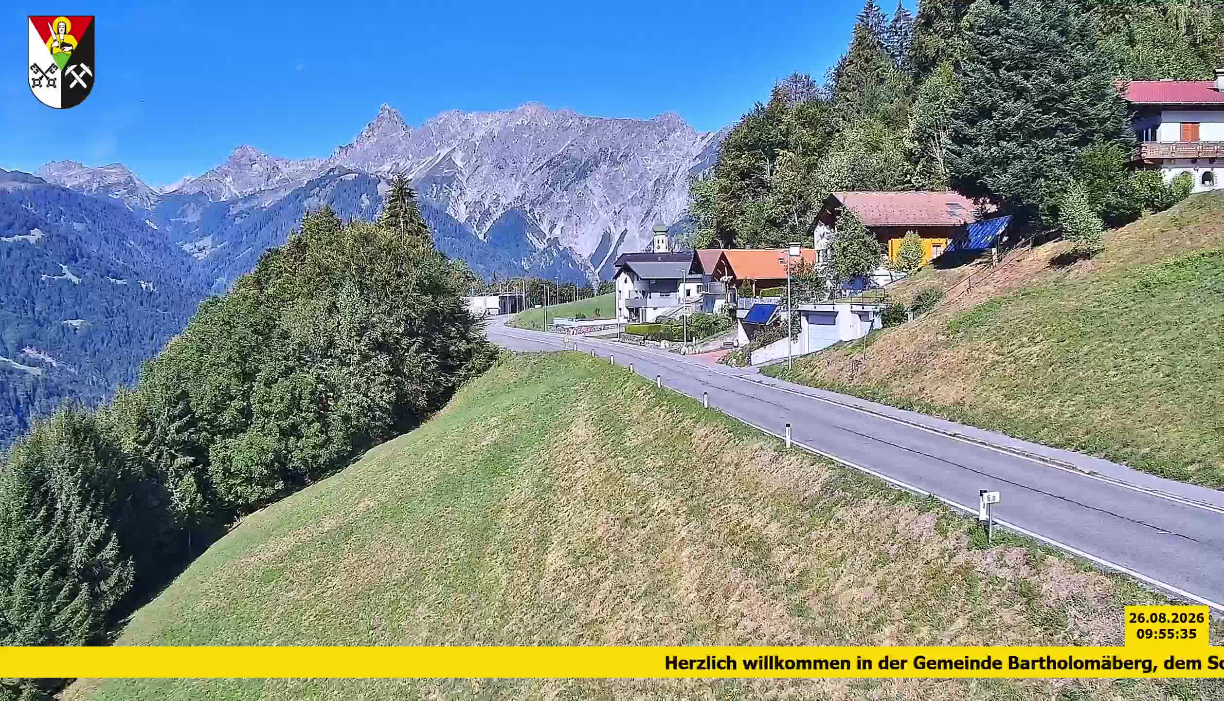 Bartholomäberg | Blick auf Schruns