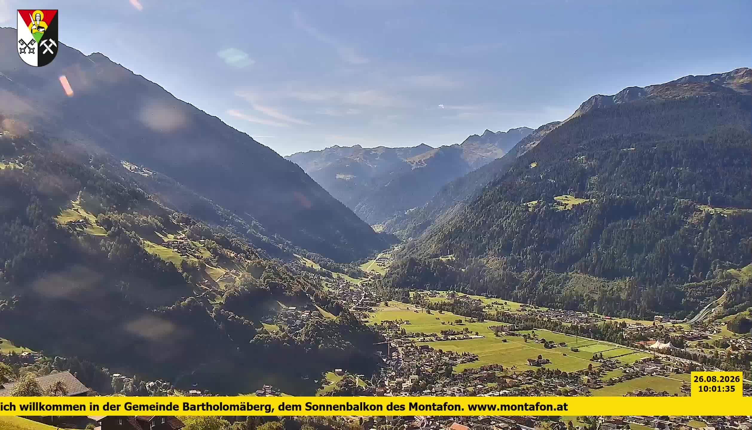 Bartholomäberg | Blick auf Schruns