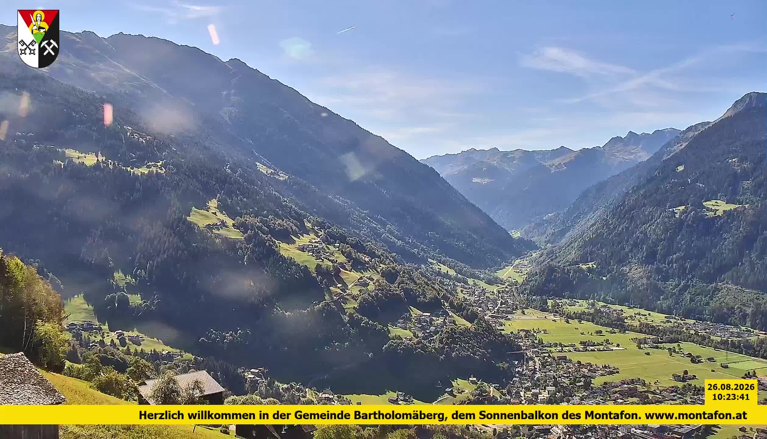 Bartholomäberg | Blick auf Schruns