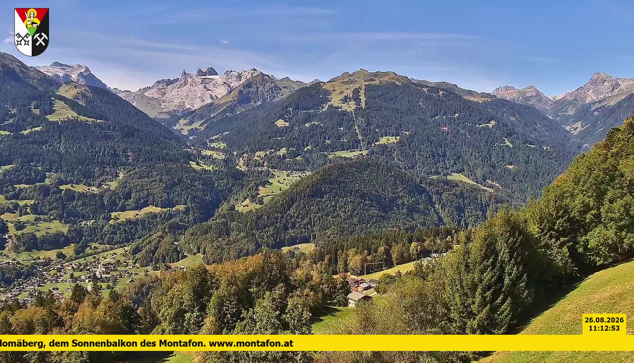 Bartholomäberg | Blick auf Schruns