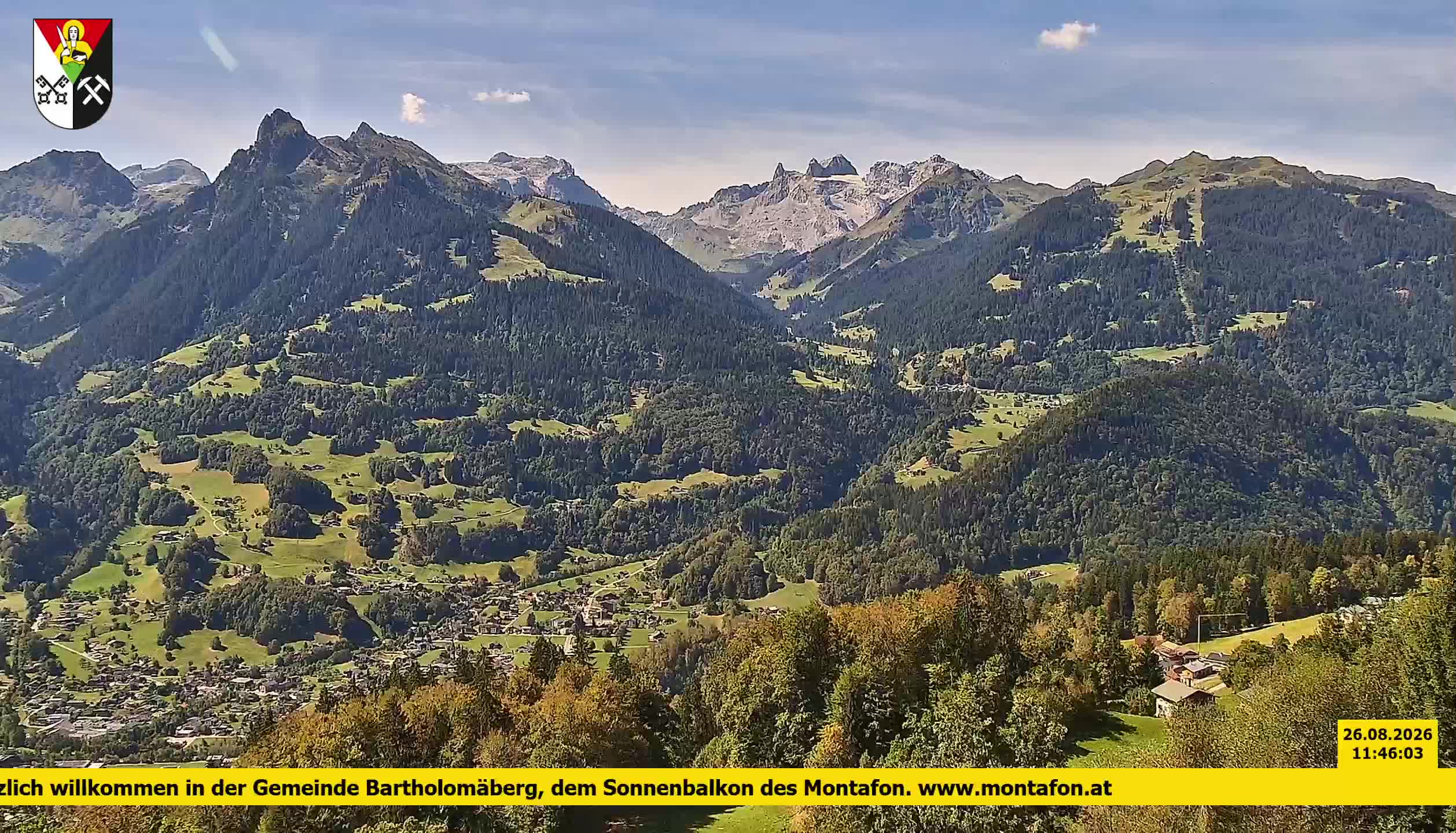 Bartholomäberg | Blick auf Schruns
