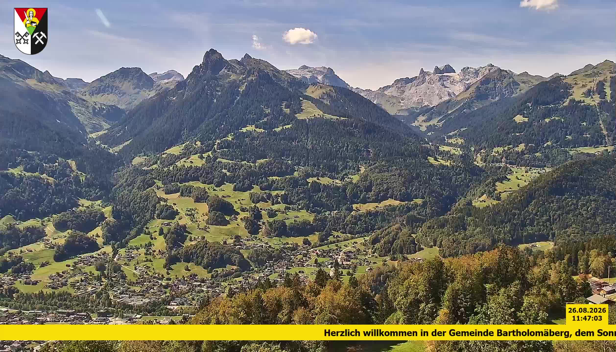 Bartholomäberg | Blick auf Schruns