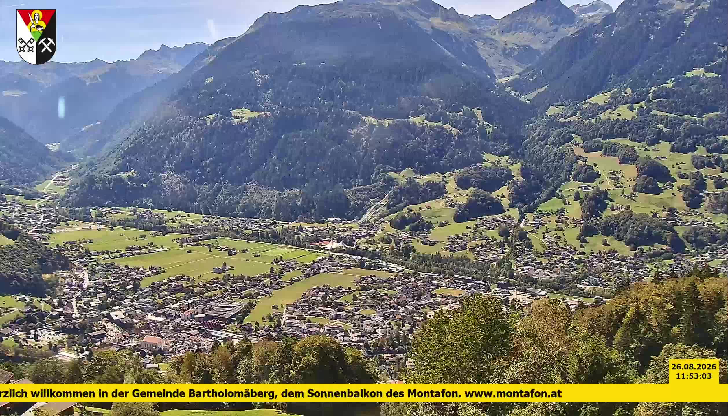 Bartholomäberg | Blick auf Schruns