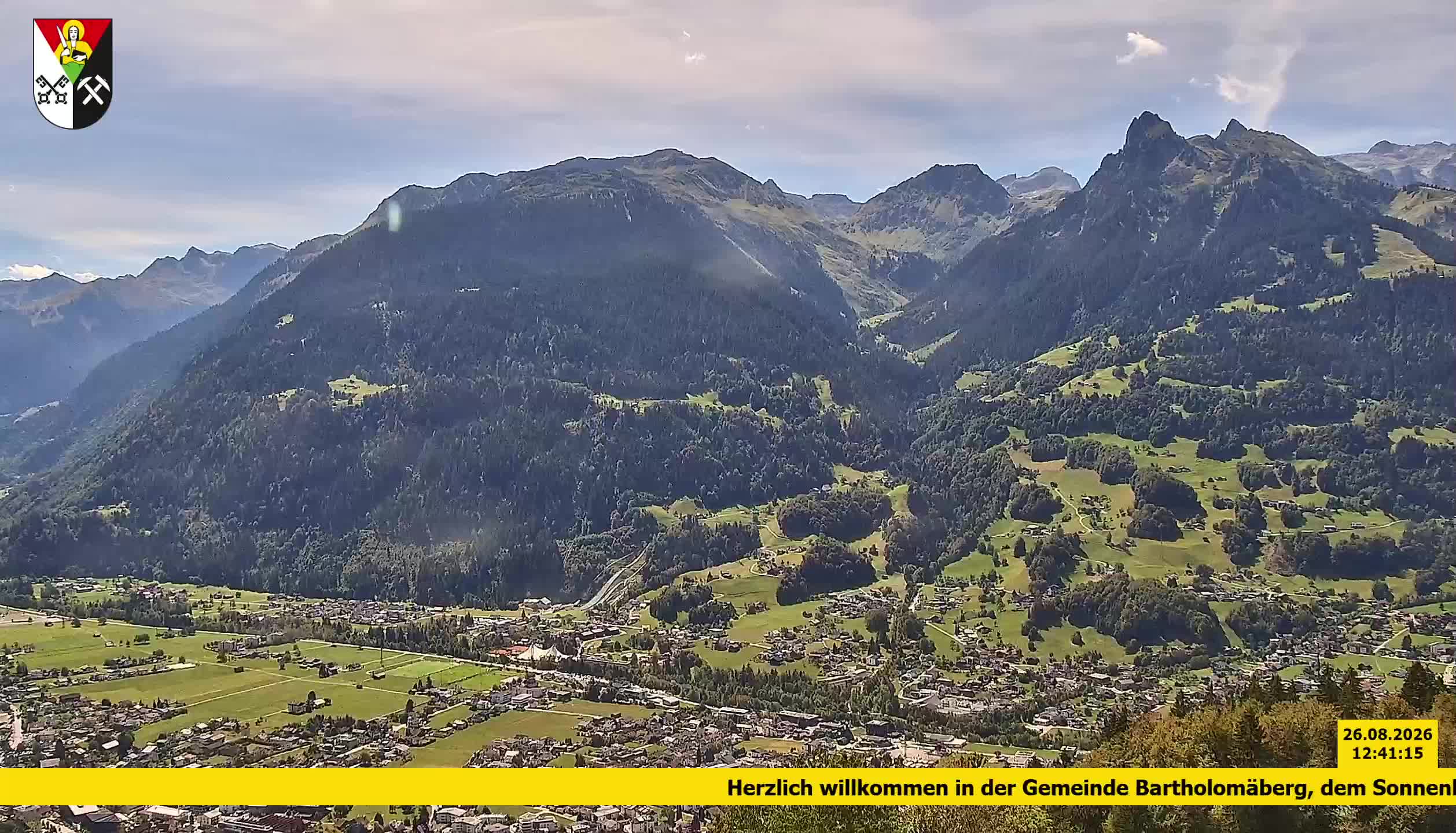 Bartholomäberg | Blick auf Schruns